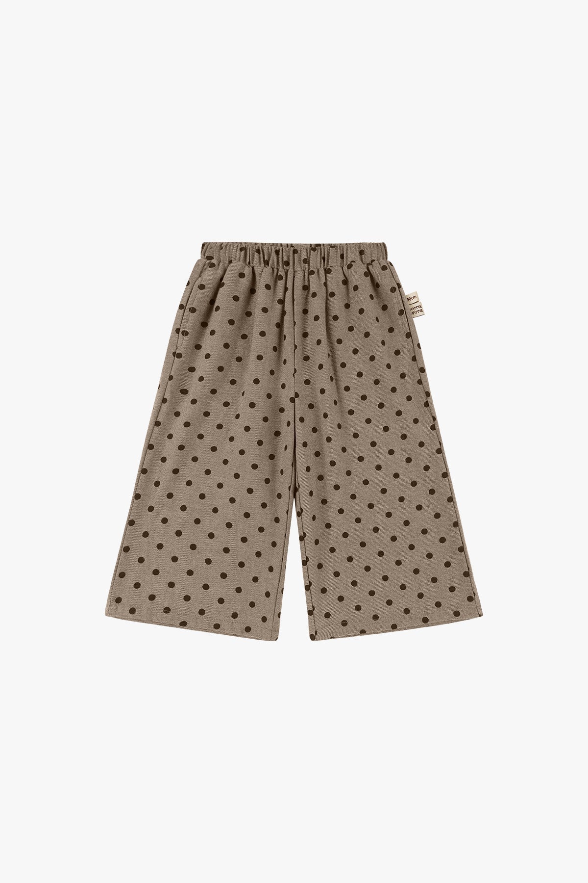 wirrawirra baby clothes polka dot wide leg pant brown polka dot 24 Autumn Autumn Boys Girls Leggings New Arrivals Spring Trousers