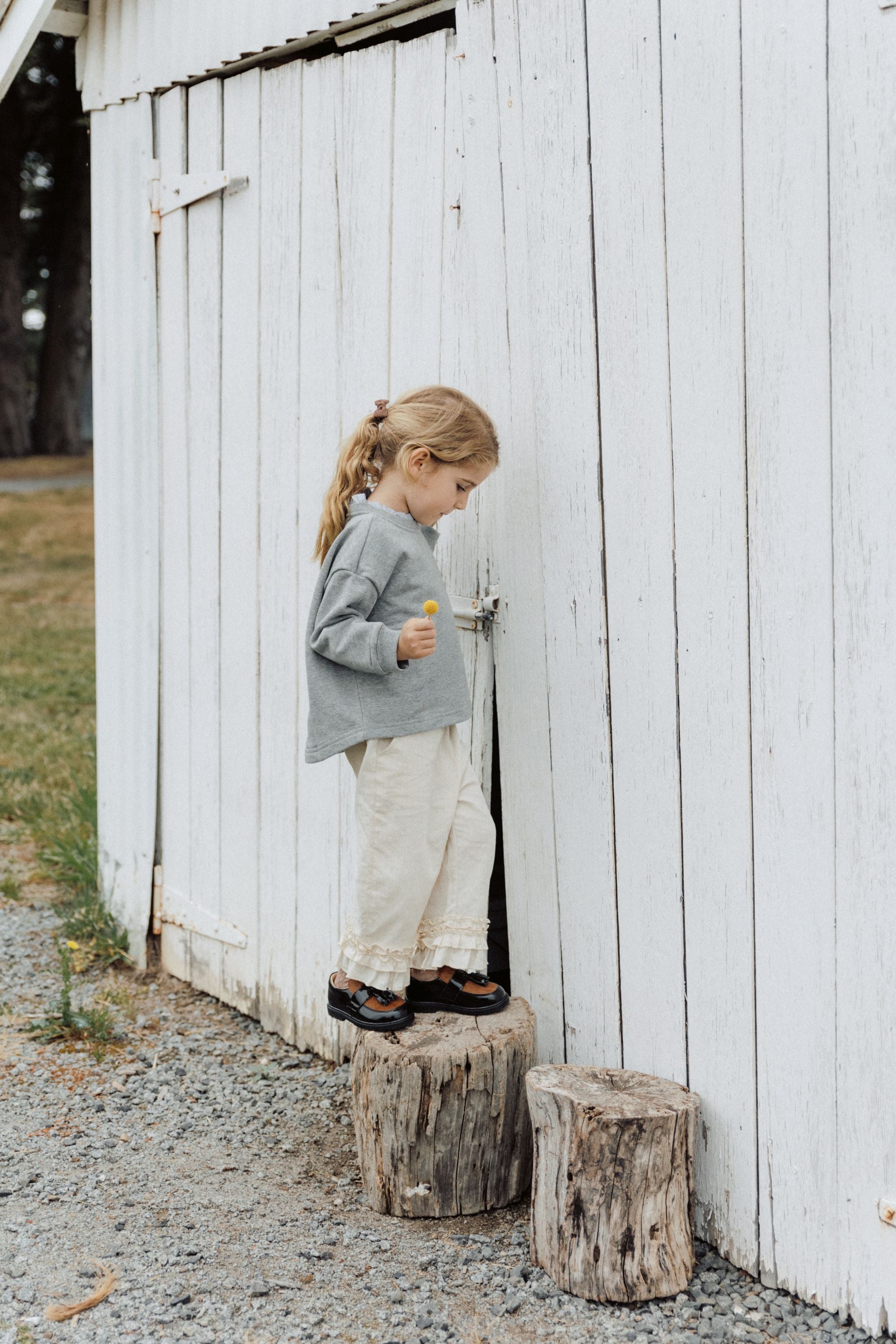 Sweetheart Holiday Lace Pants - Cream White