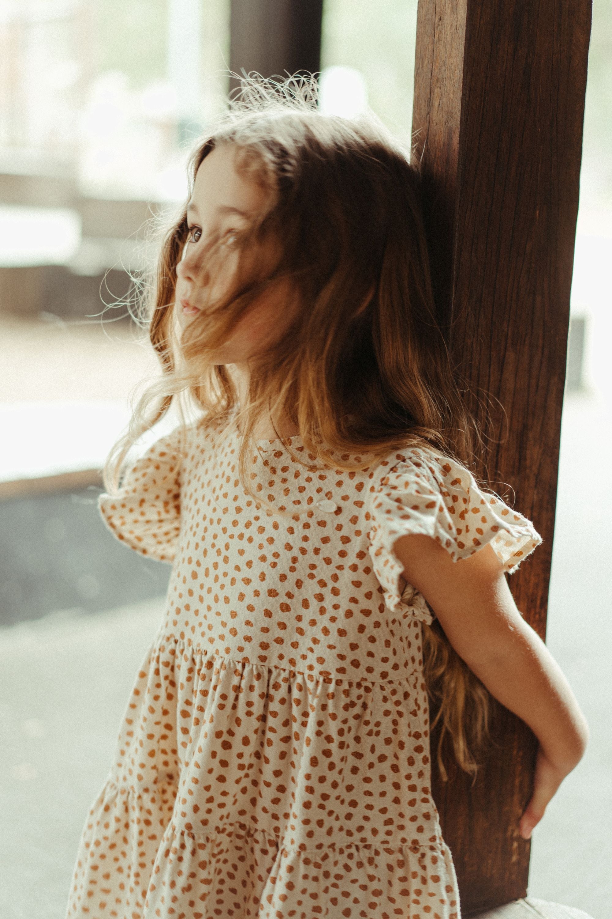 wirrawirra infant clothes leopard print linen dress leopard print 24 Midsummer Dresses Girls New Arrivals Skirts