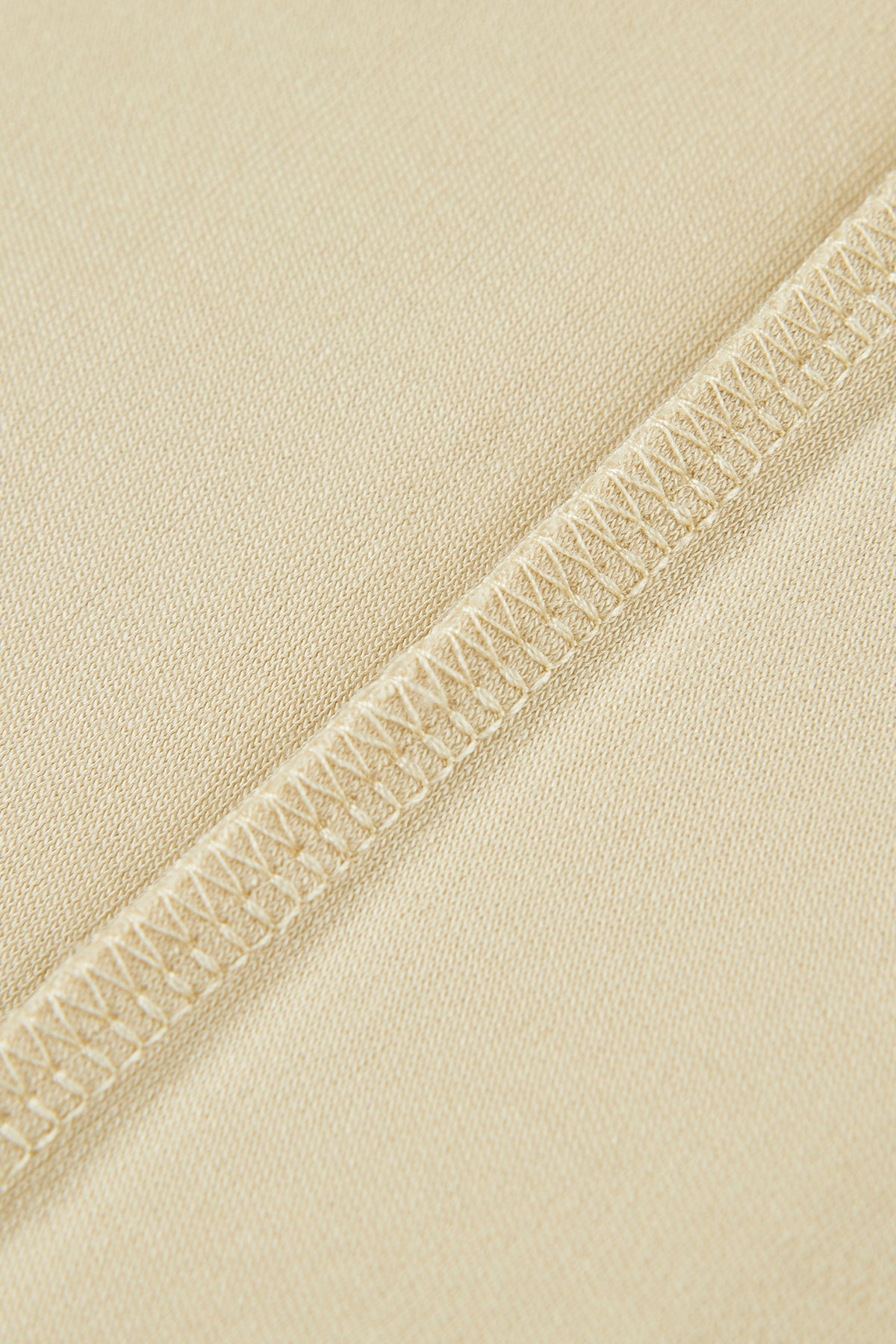 Lace Collar T-shirt - Milk Tea