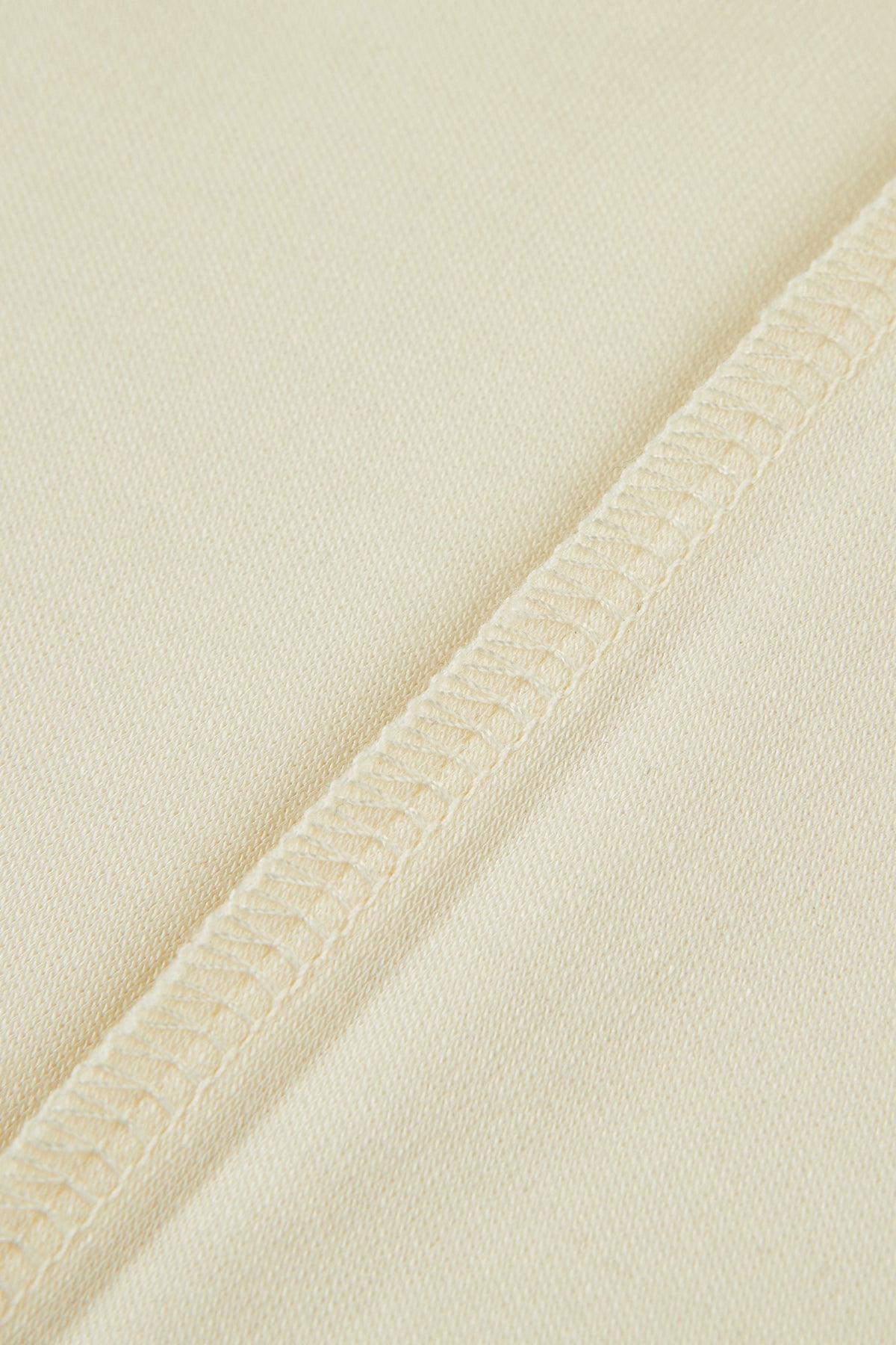 Lace Collar T-shirt - Cream