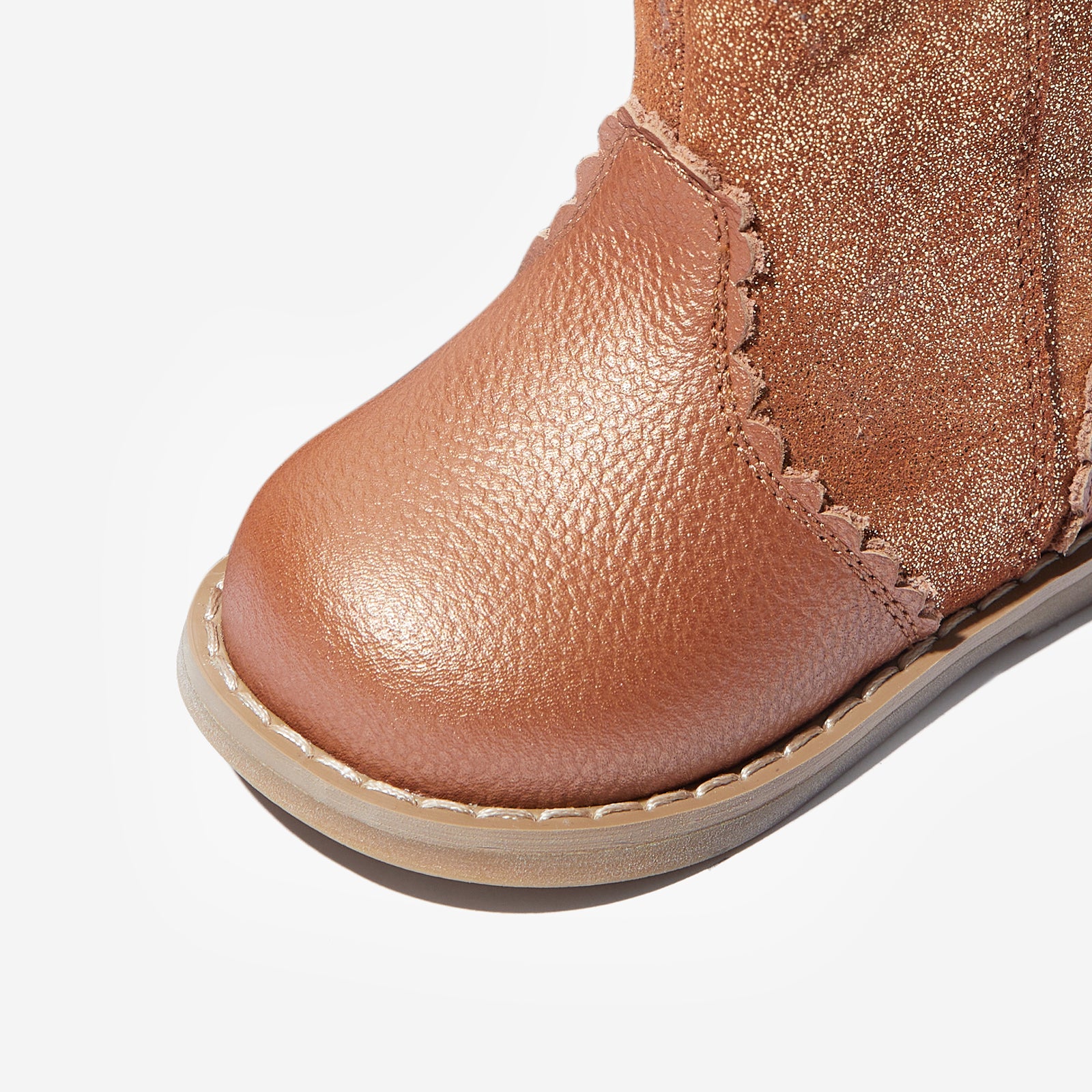 Elsa - Golden Brown - Woolly Kids - detail