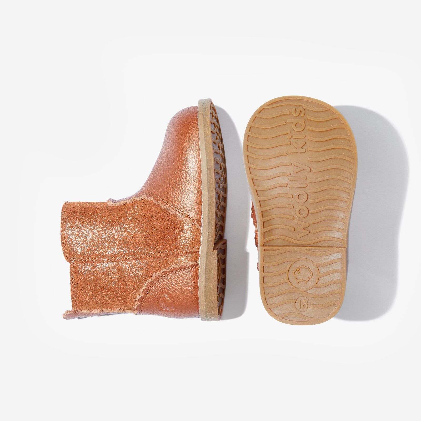 Elsa - Golden Brown - Woolly Kids - detail