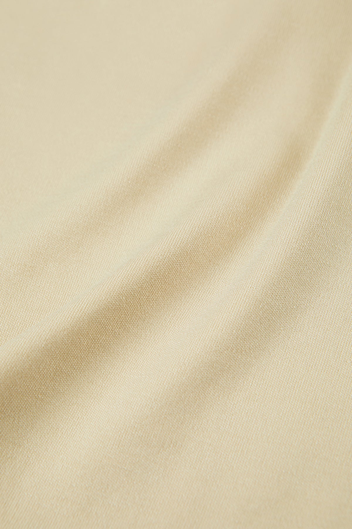 Lace Collar T-shirt - Milk Tea