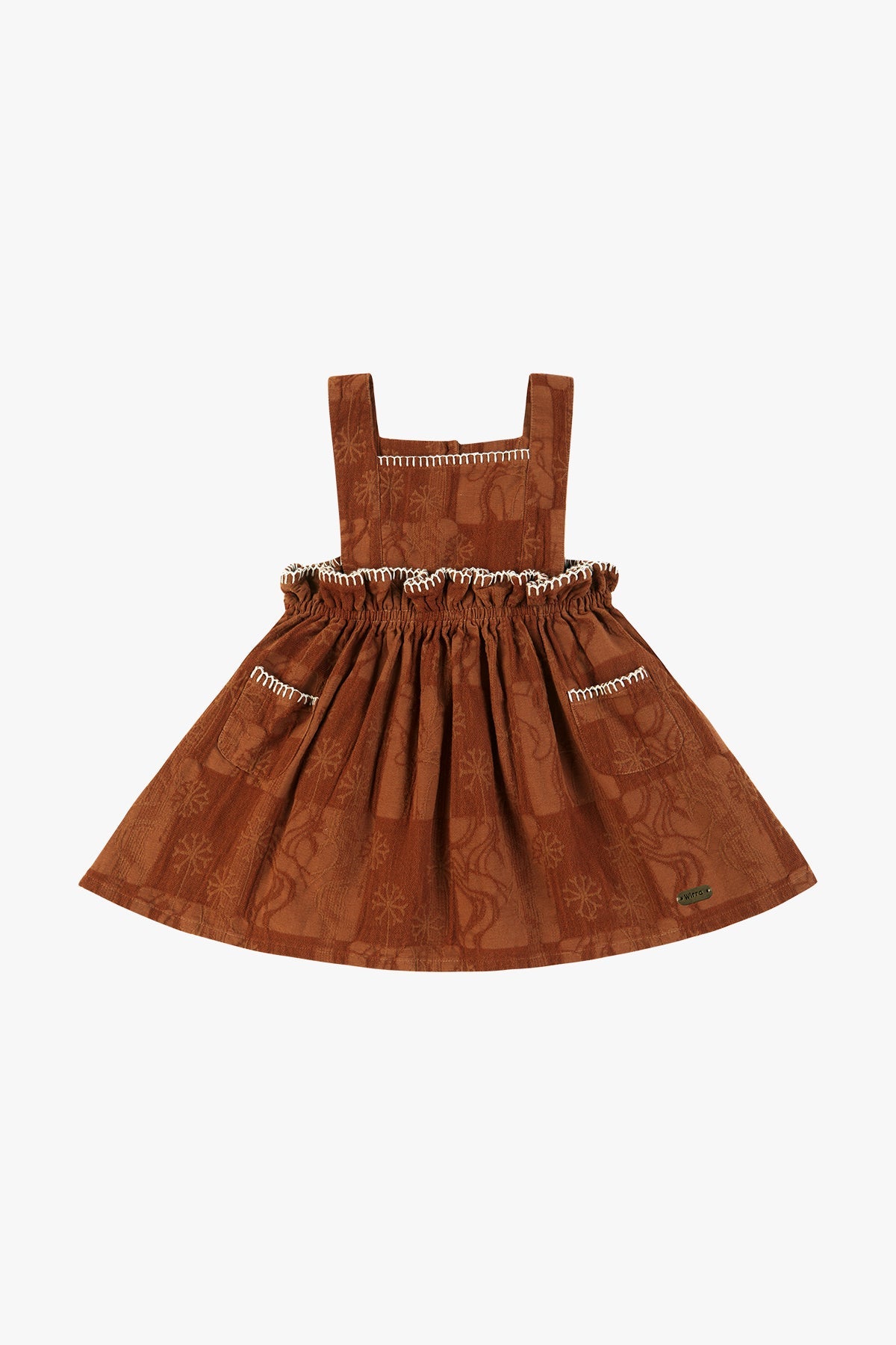 wirrawirra infants store country style suspender dress caramel 24 Autumn Autumn Dresses Girls New Arrivals Skirts Spring