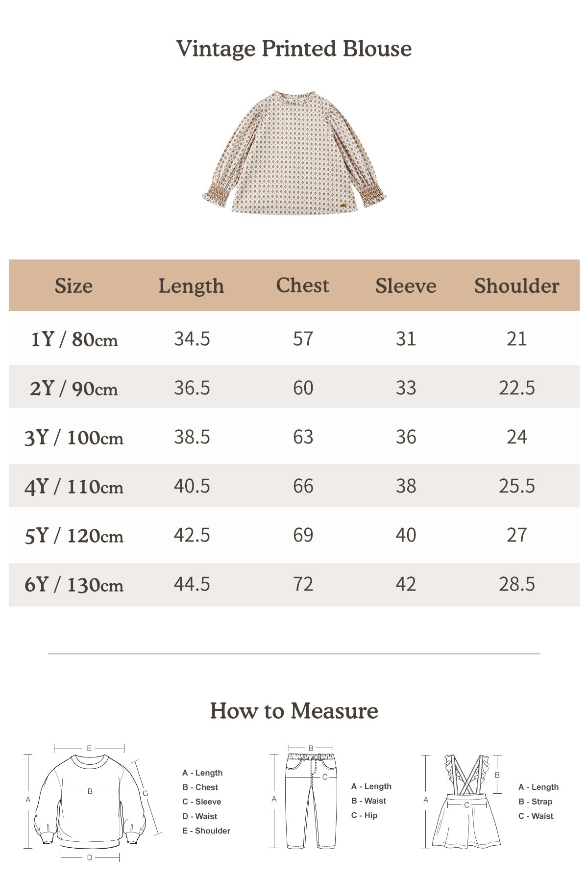 Vintage Printed Blouse - Berry