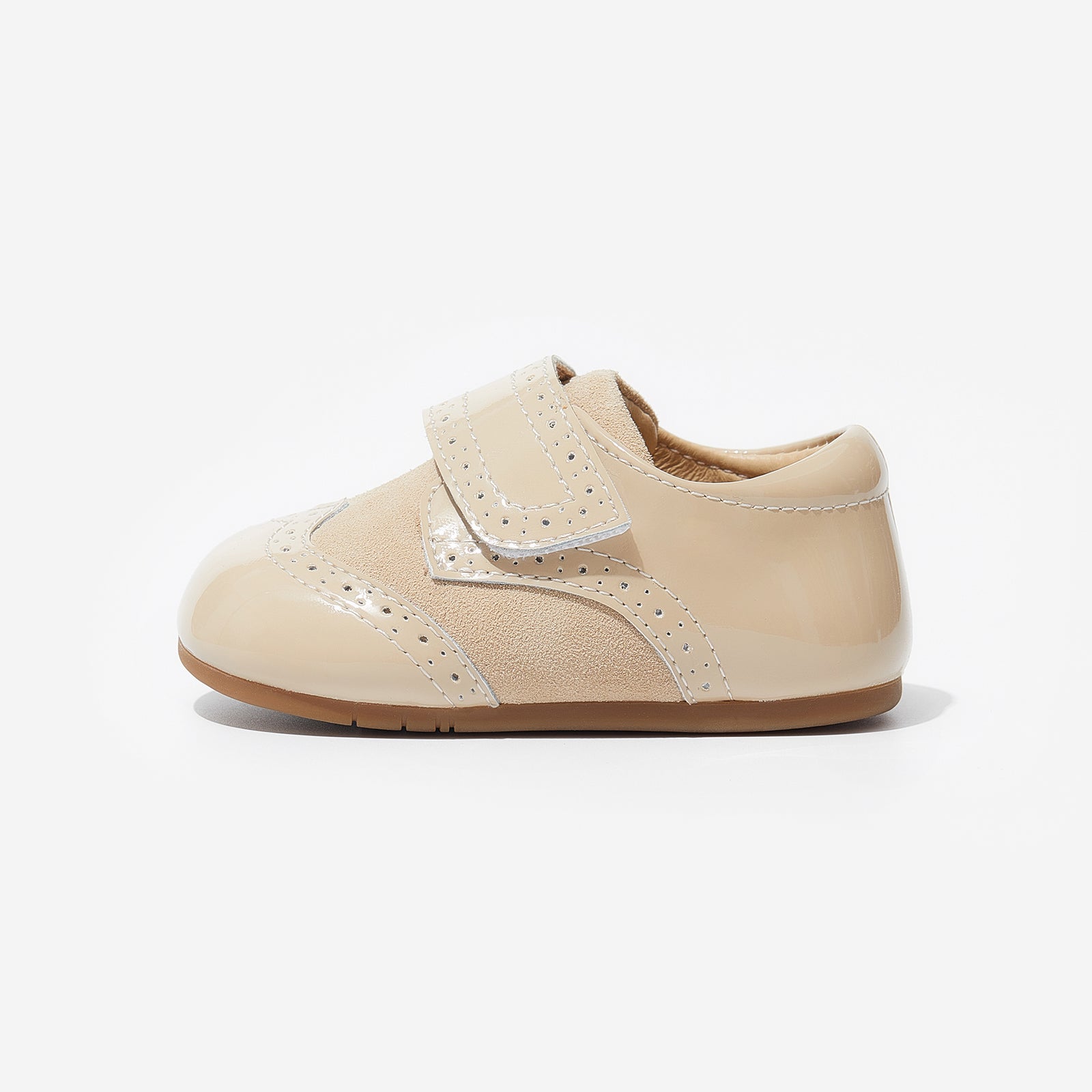 Amber - Milk Tea Brown - Woolly Kids - detail view