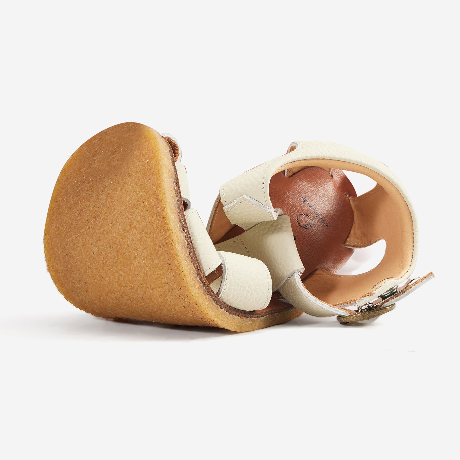 Arlo - Cream White - Woolly Kids - detail view