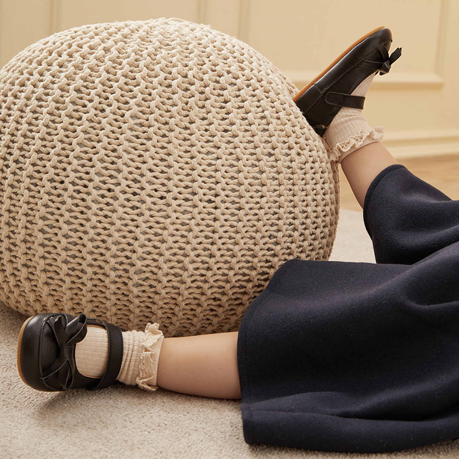 Bow Flats - Mulberry Black