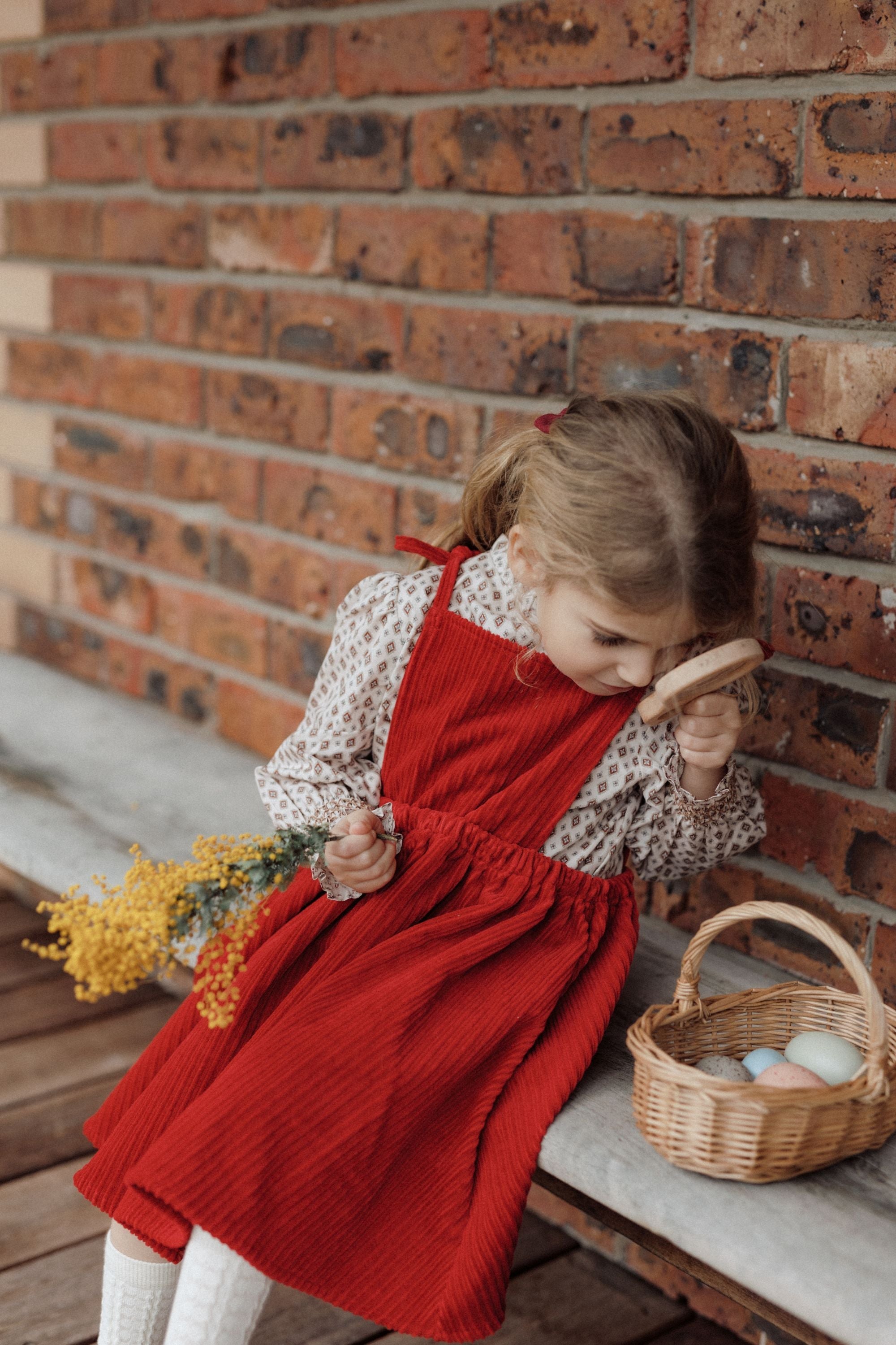 wirrawirra kids clothing storesbow suspender skirt cherry24 Winter Dresses Girls New Arrivals Skirts