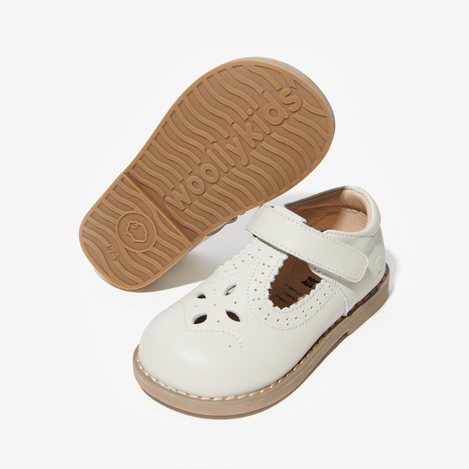 cheryl cream white woolly kids autumn infant leathr shoes youths shoes prewalkers designer infant shoes