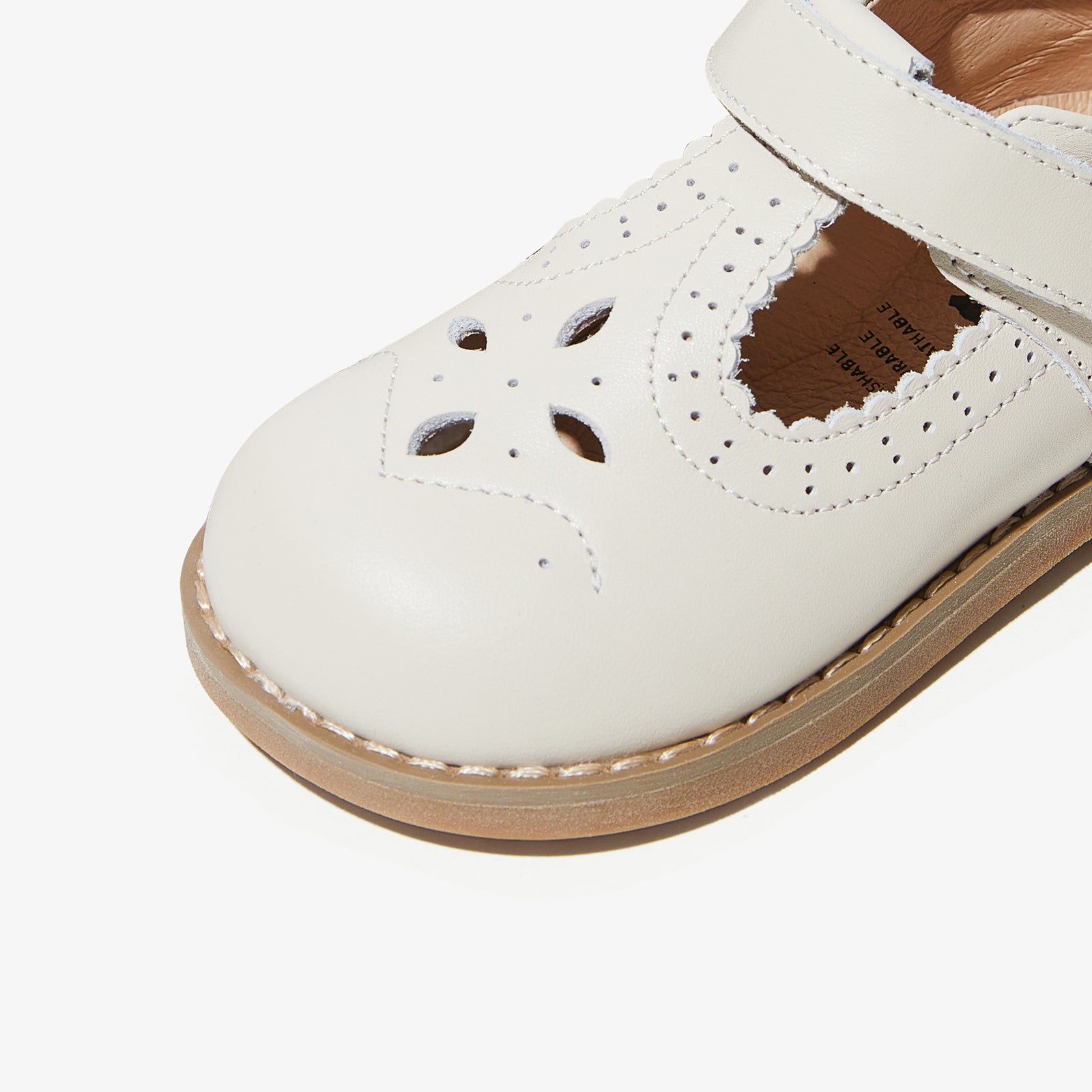 cheryl cream white woolly kids autumn infant leathr shoes shoes infant hard bottom shoes walkers shoes