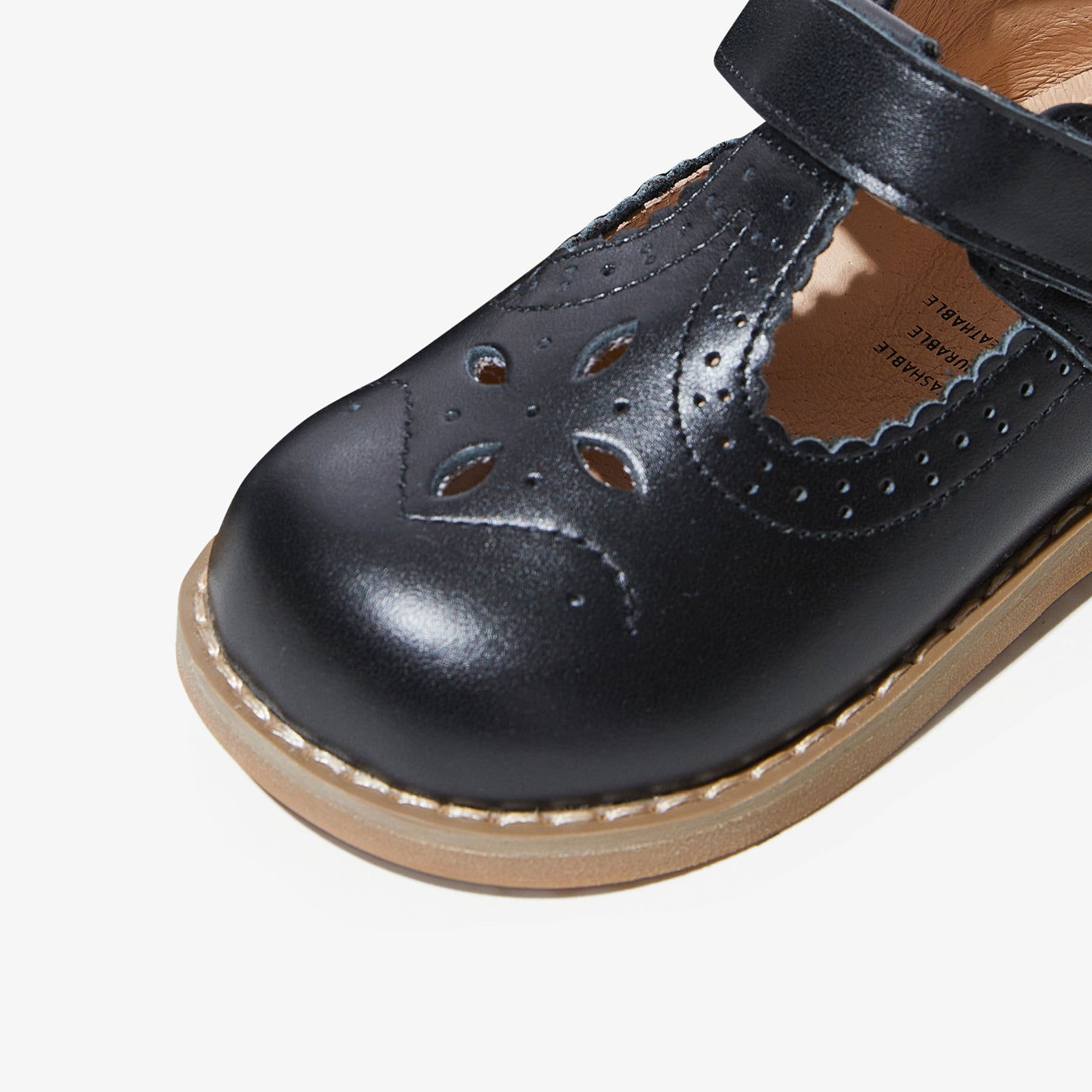 cheryl obsidian black woolly kids autumn infant leathr shoes shoes infant hard bottom shoes walkers shoes