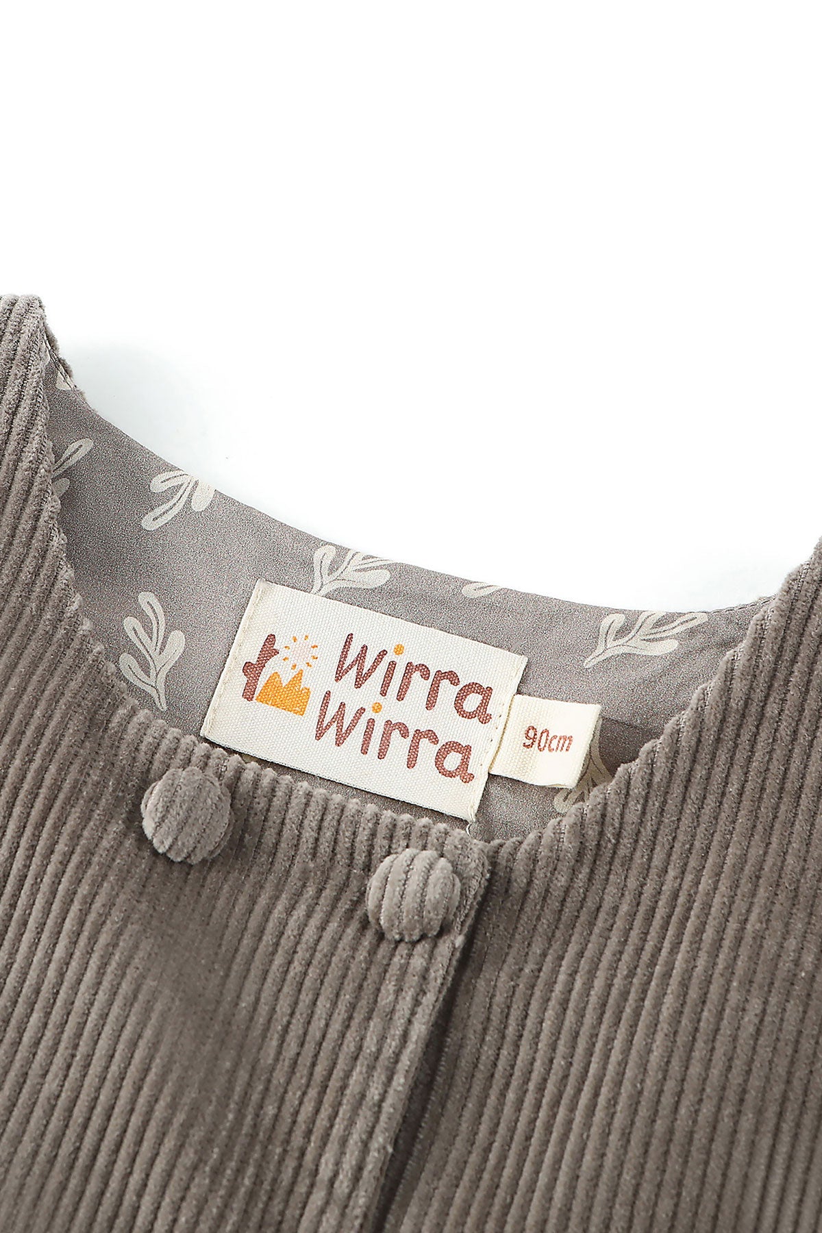 wirrawirra organic newborn clothes corduroy dress light camel 23 Winter Dresses Girls New Arrivals