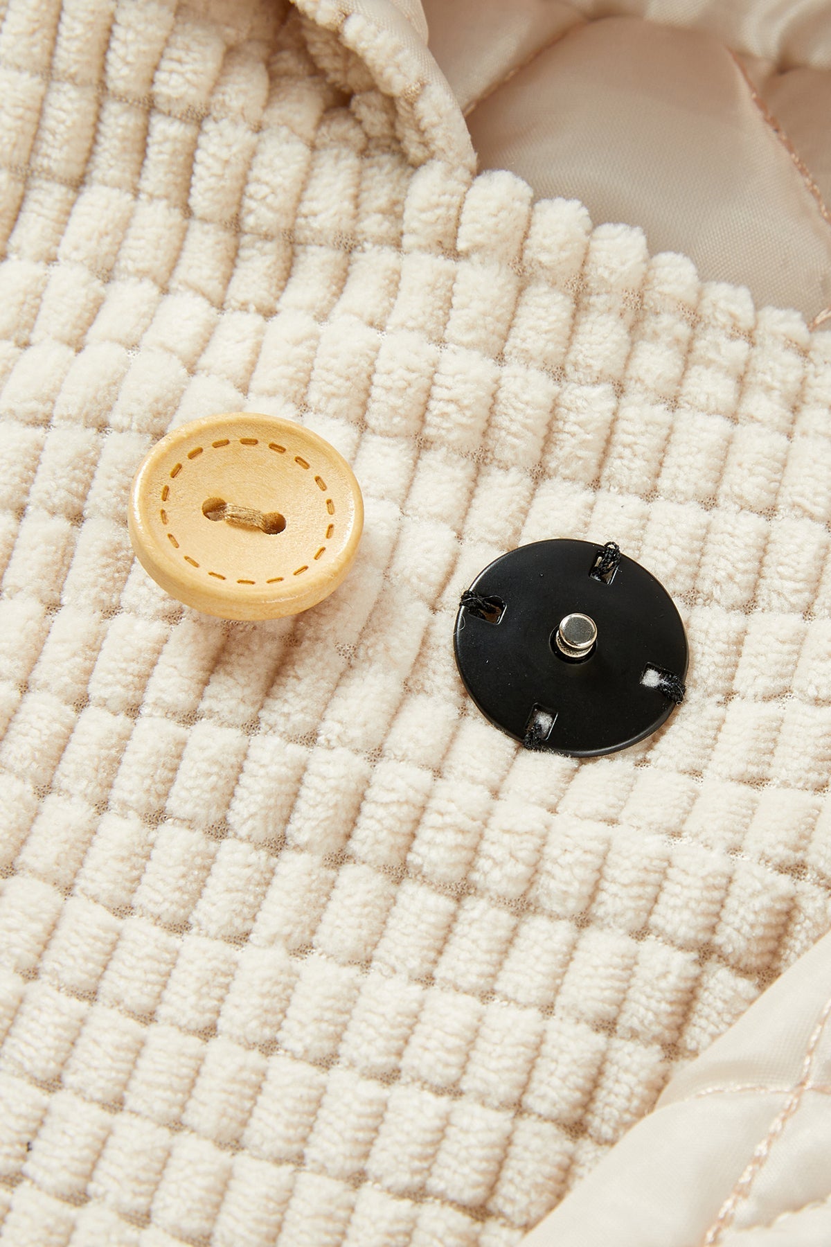 wirrawirra baby outfitscorduroy hooded jacket gray cream24 Winter Boys Gilets Girls Jackets New Arrivals