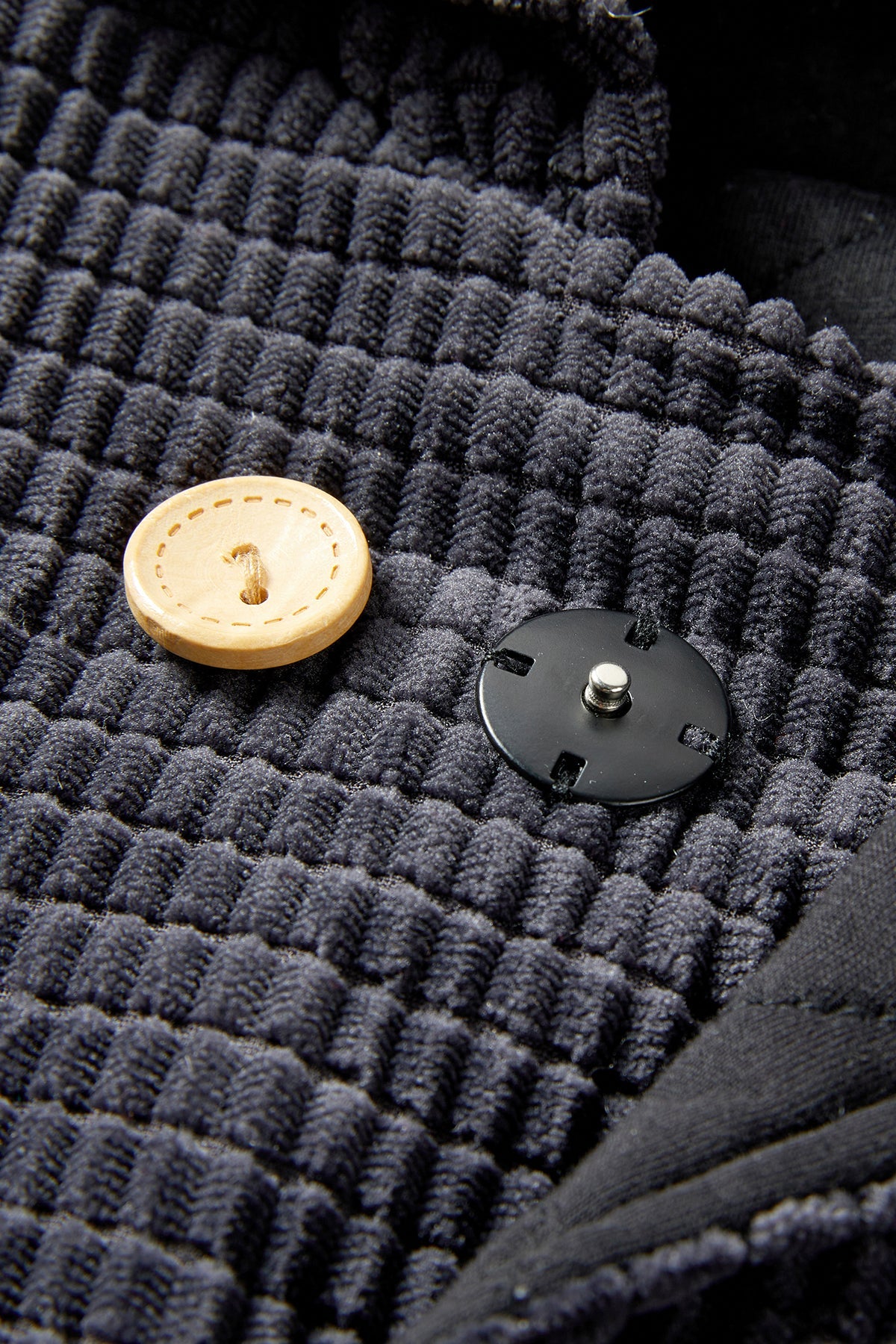 wirrawirra baby itemscorduroy hooded jacket gray24 Winter Boys Gilets Girls Jackets New Arrivals