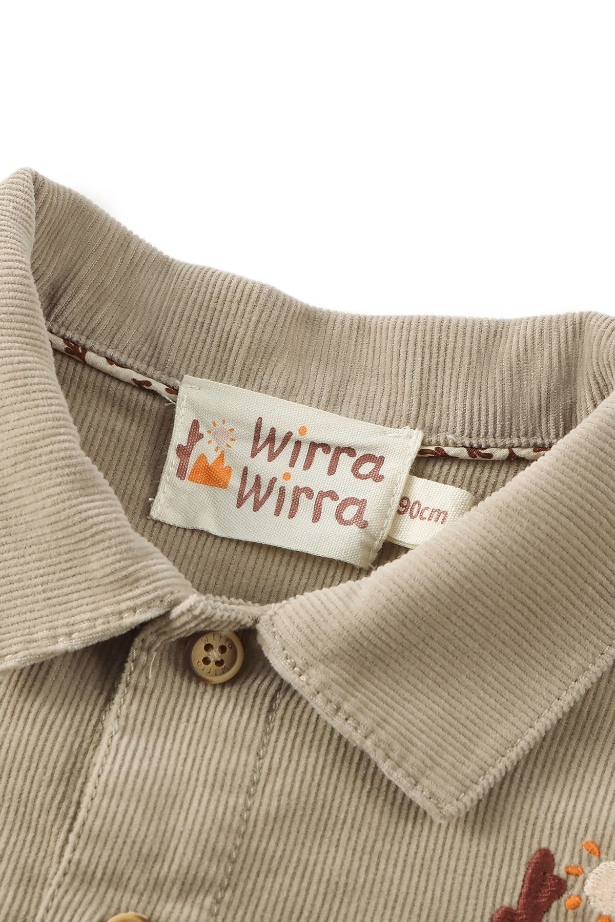 wirrawirra cute baby boy clothes corduroy shirt light khaki 23 Winter Boys Girls New Arrivals Tops Shirts Blouses