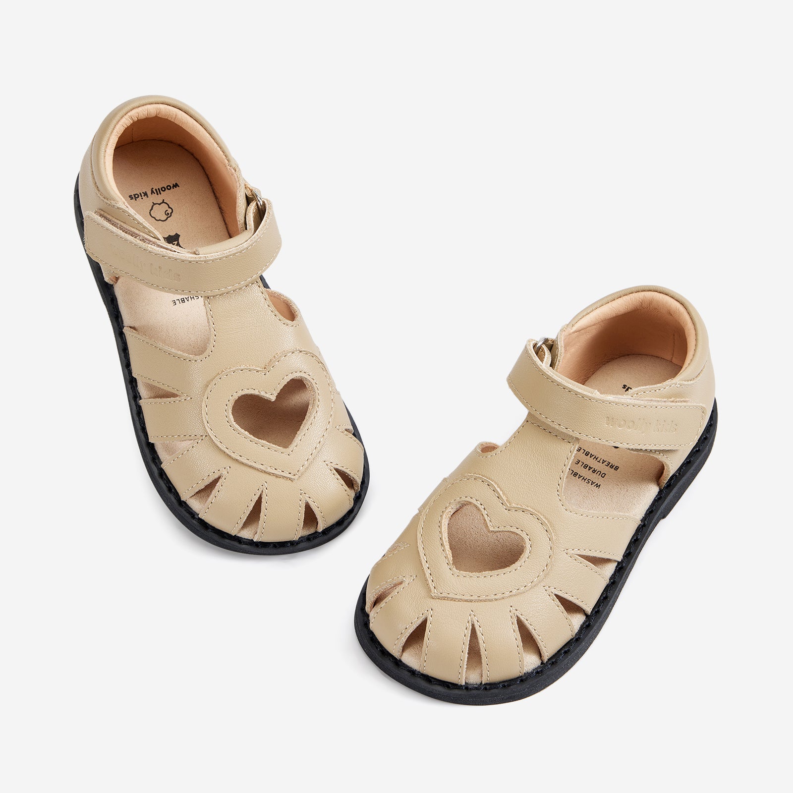 Emiko - Oatmeal - Woolly Kids - detail