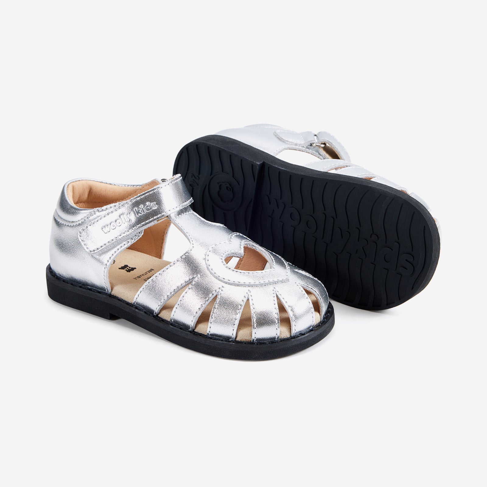 Emiko - Star silvery - Woolly Kids - detail
