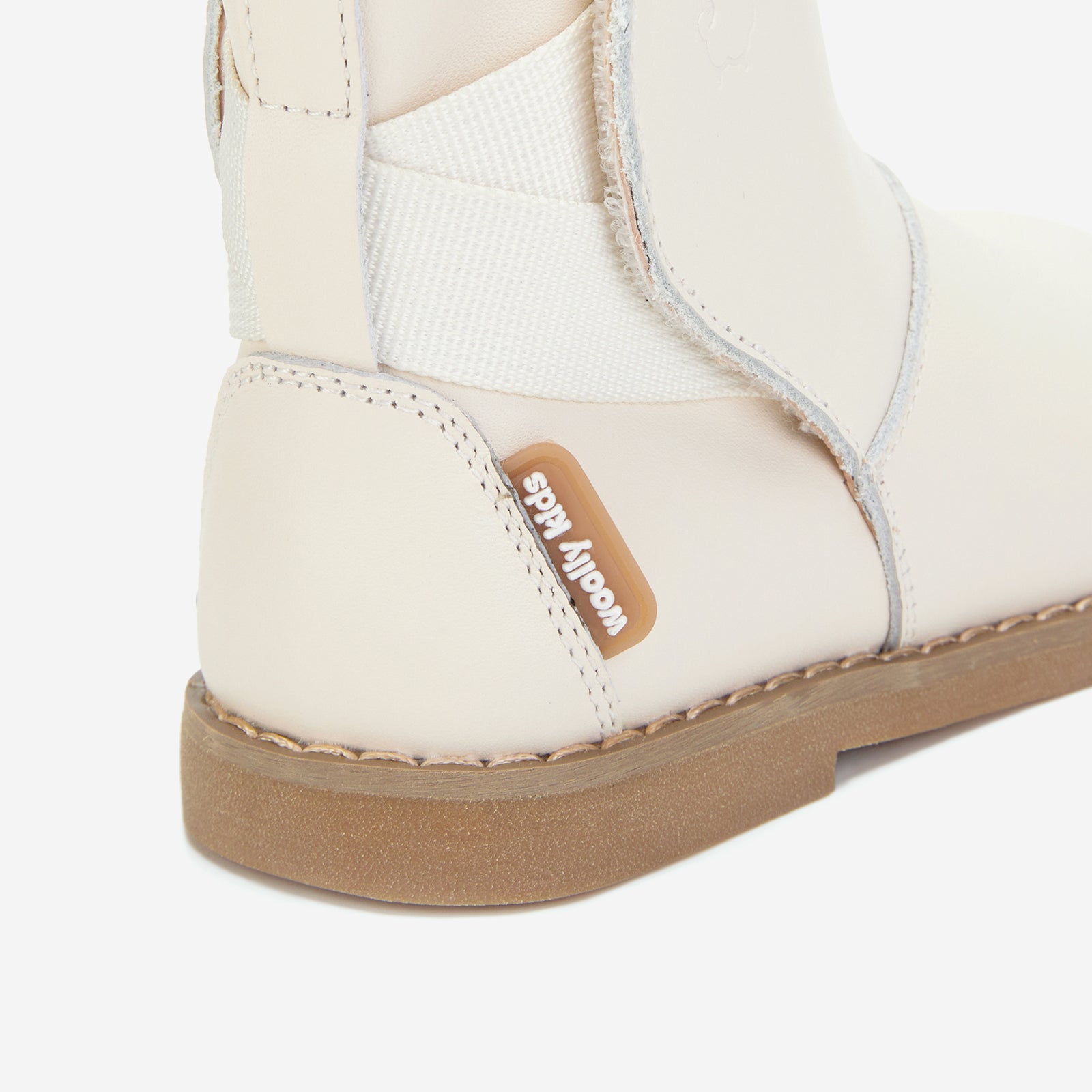 Felina - Cream White - Woolly Kids - detail