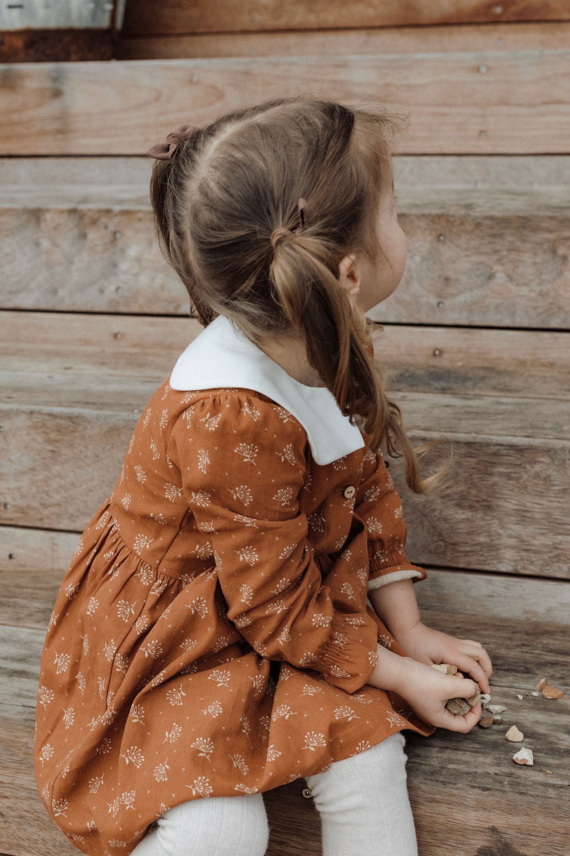 wirrawirra newborn clothesfloral printed dress caramel24 Winter Dresses Girls New Arrivals Skirts