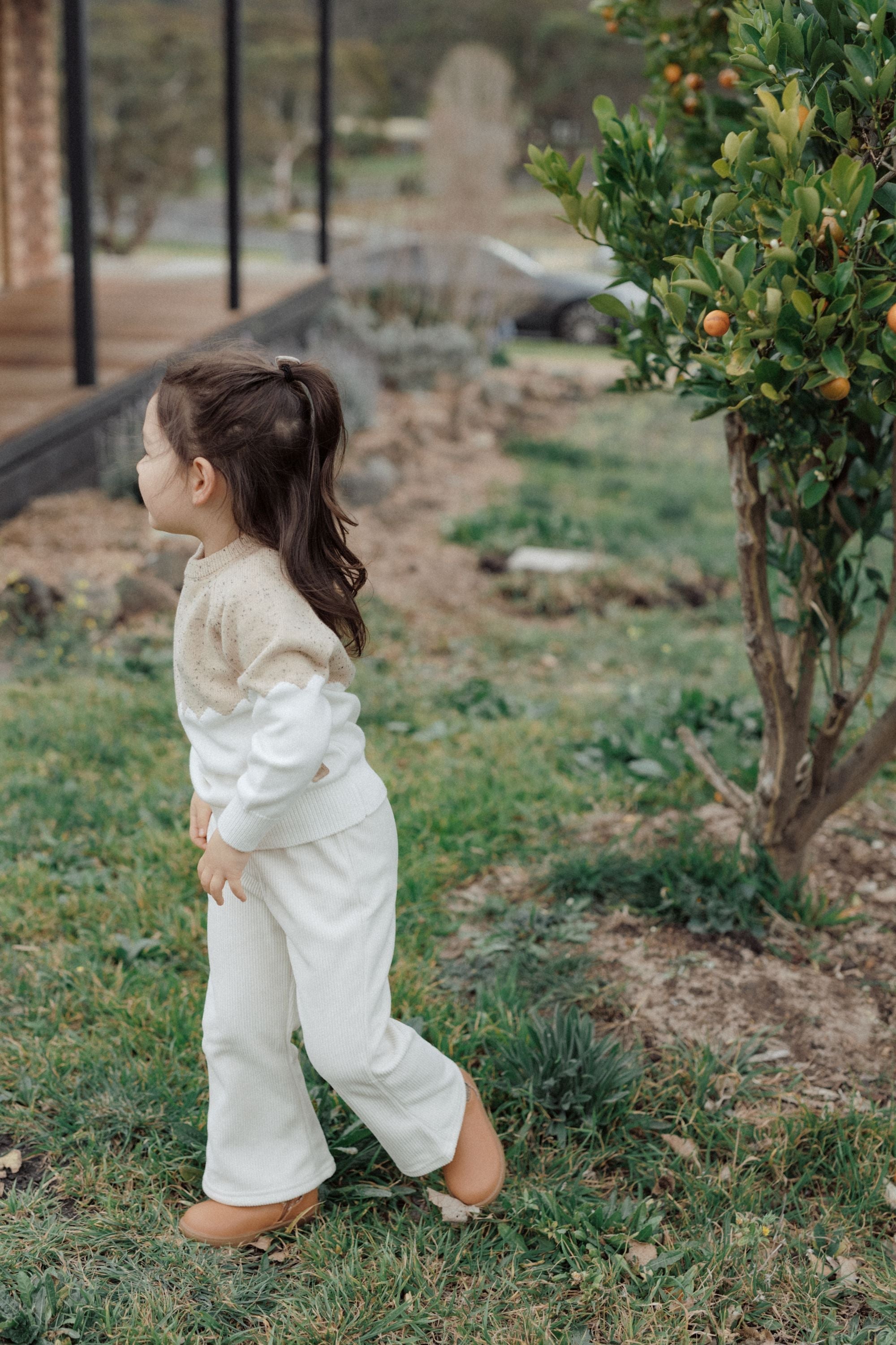 wirrawirra cute infant clothesice cream sweater oatmeal24 Winter Cardigans Girls New Arrivals Sweaters