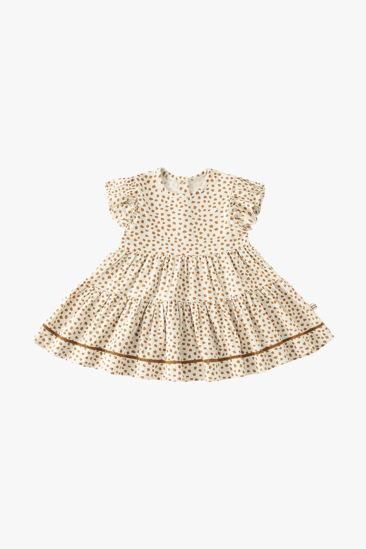 wirrawirra gender neutral infant clothes leopard print linen dress leopard print 24 Midsummer Dresses Girls New Arrivals Skirts