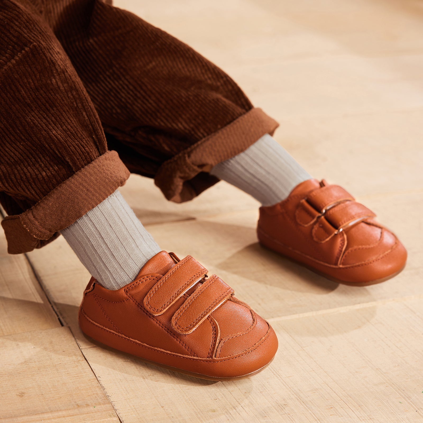 Macaron Flats - Coffee Brown