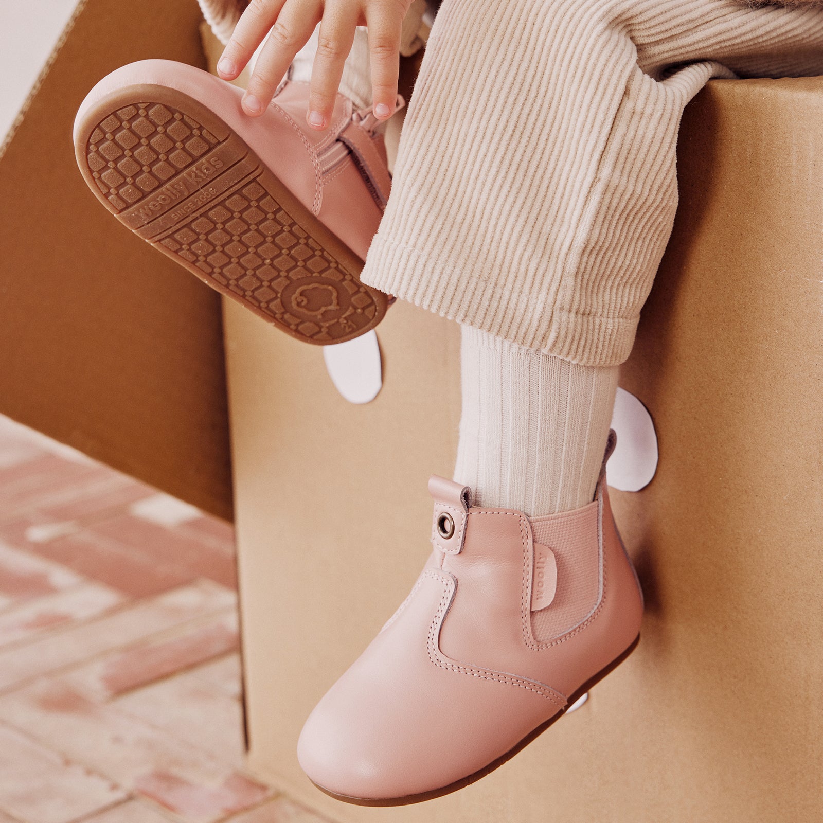 Mini Classic Martin Boots - Light Pink