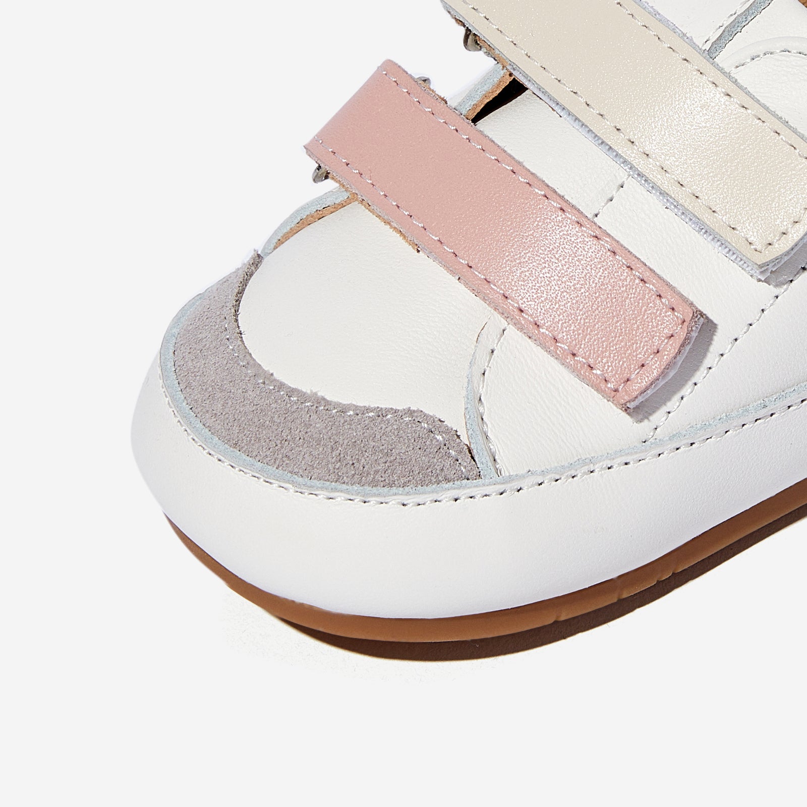 Mosaic color Macaron - Cloud Pink& Beige White