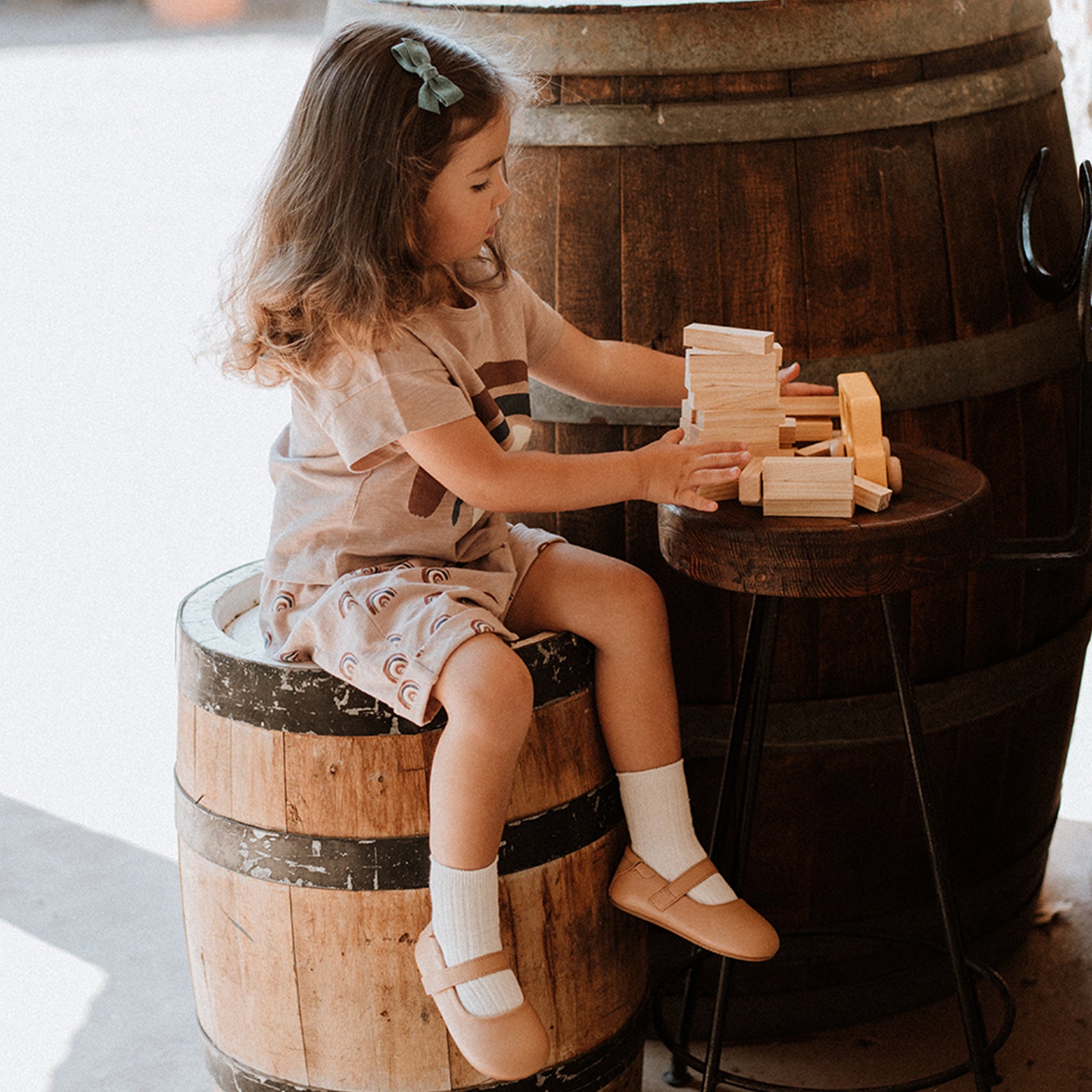 Mousse Princess Flats - Cocoa Brown