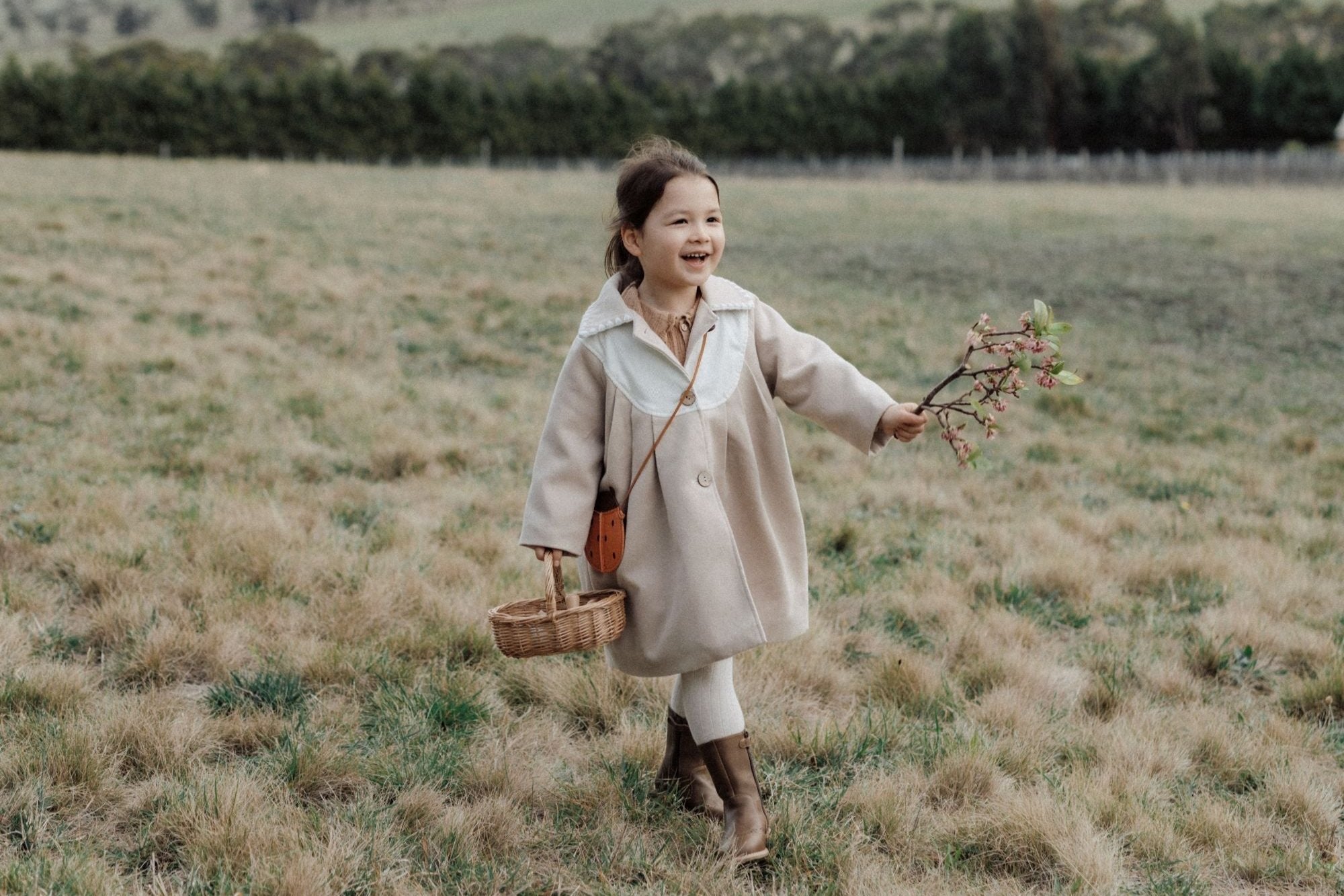 wirrawirra newborn outfitquilted coat oatmeal24 Winter Gilets Girls Jackets New Arrivals