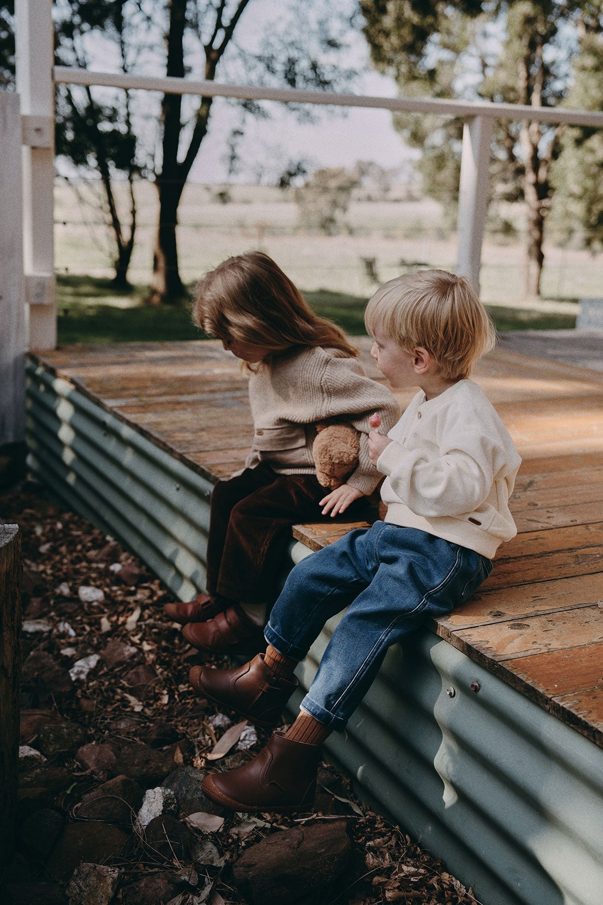 wirrawirra baby outfits stretch jeans denim blue 23 Winter Boys Girls New Arrivals Pants Trousers Leggings