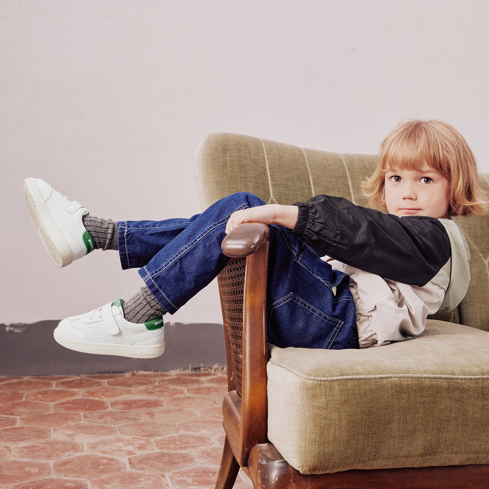 Super Sneaker - Green Grass Green