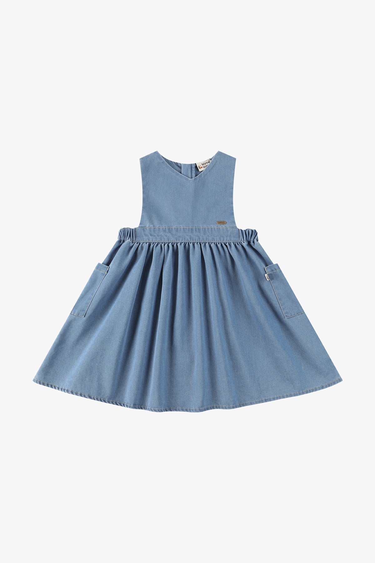 wirrawirra kids clothing stores tencel denim vest dress denim blue 24 Spring Dresses Girls New Arrivals Skirts