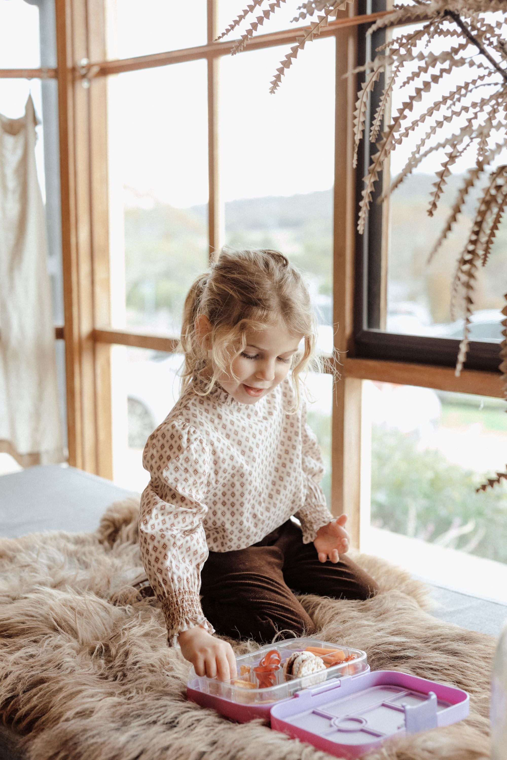 wirrawirra baby clothesvintage printed blouse berry24 Winter Blouses Girls New Arrivals Shirts