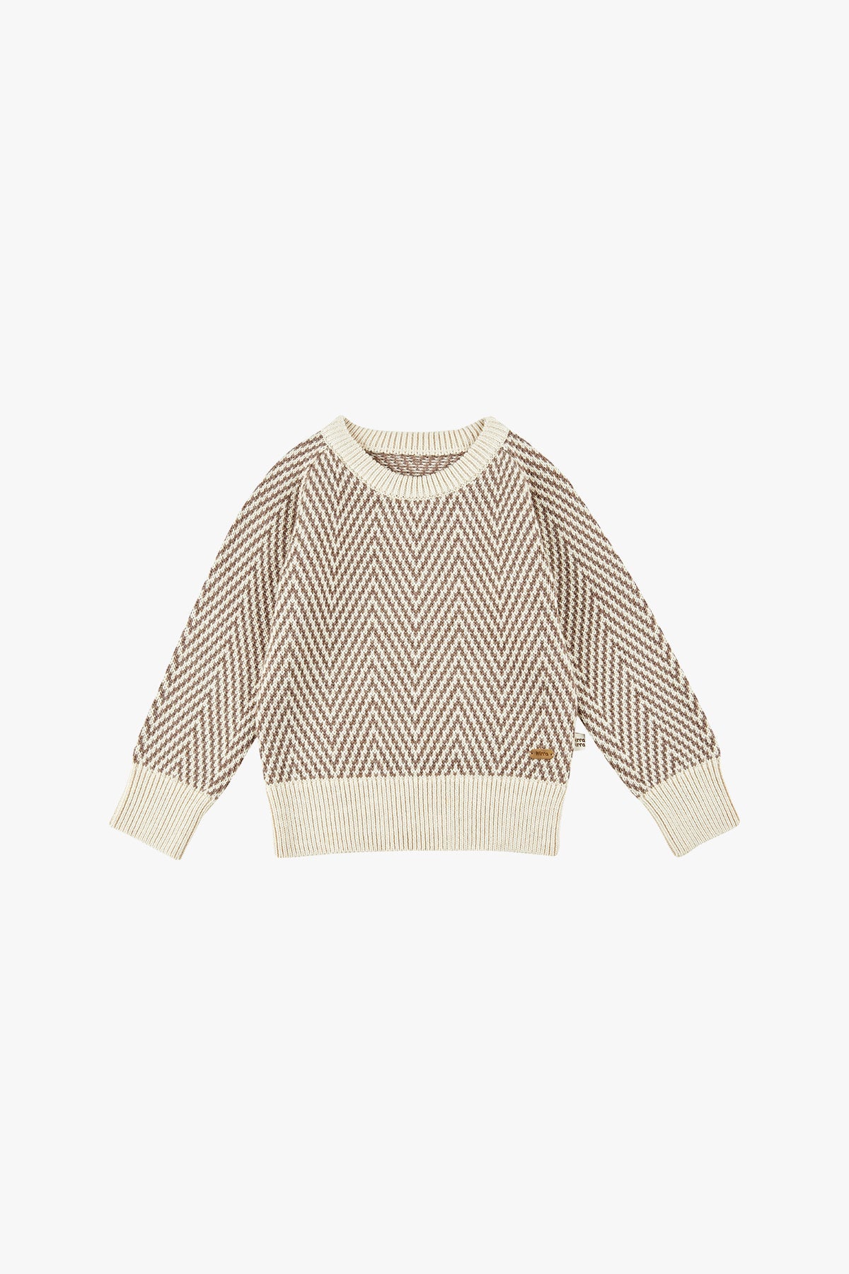 wirrawirra newborn clothesvintage ripple sweater brown ripple24 Winter Cardigans Girls New Arrivals Sweaters