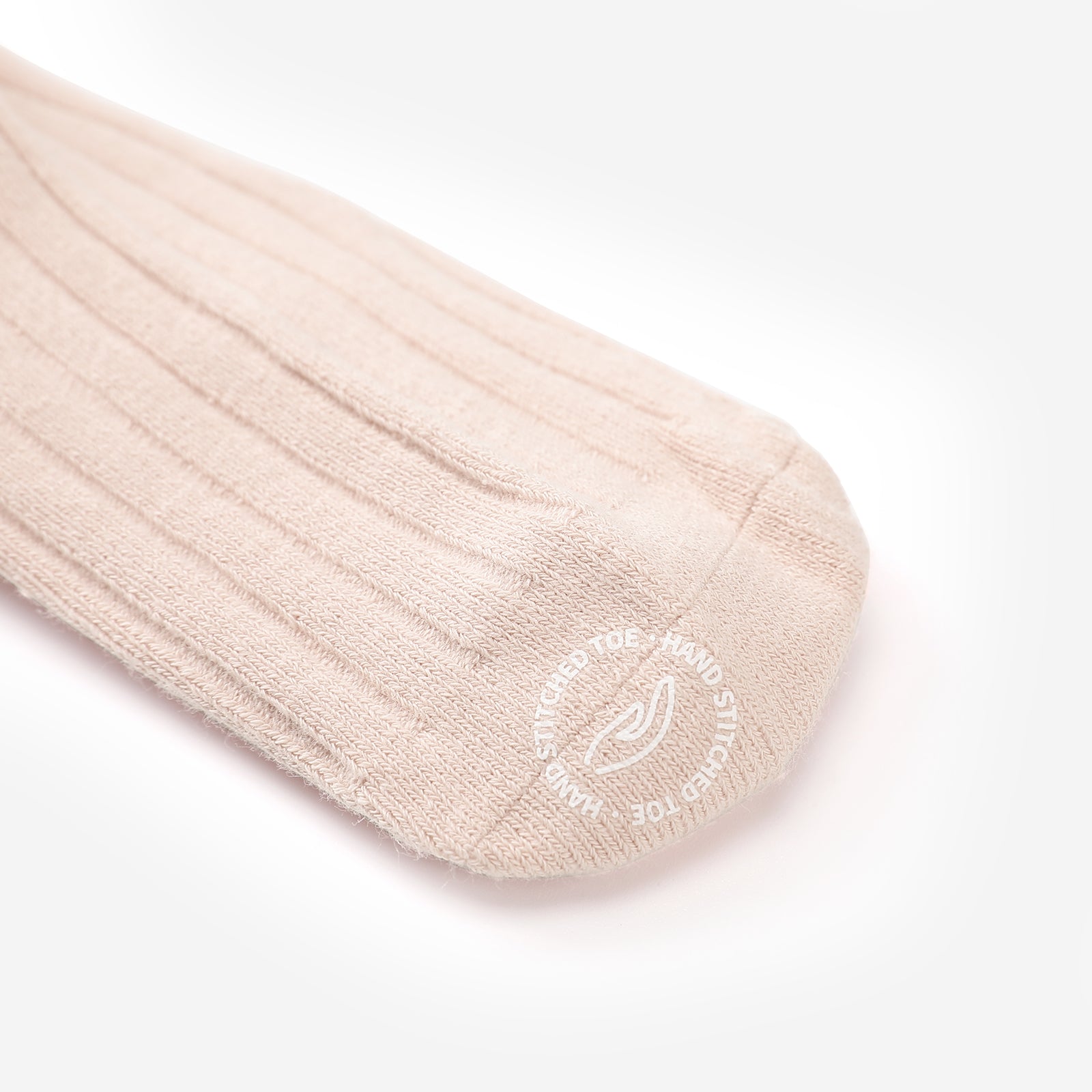 Woolly Socks Packaging for 3 pairs - Cream White+Sweet Apricot White+Cherry Pink