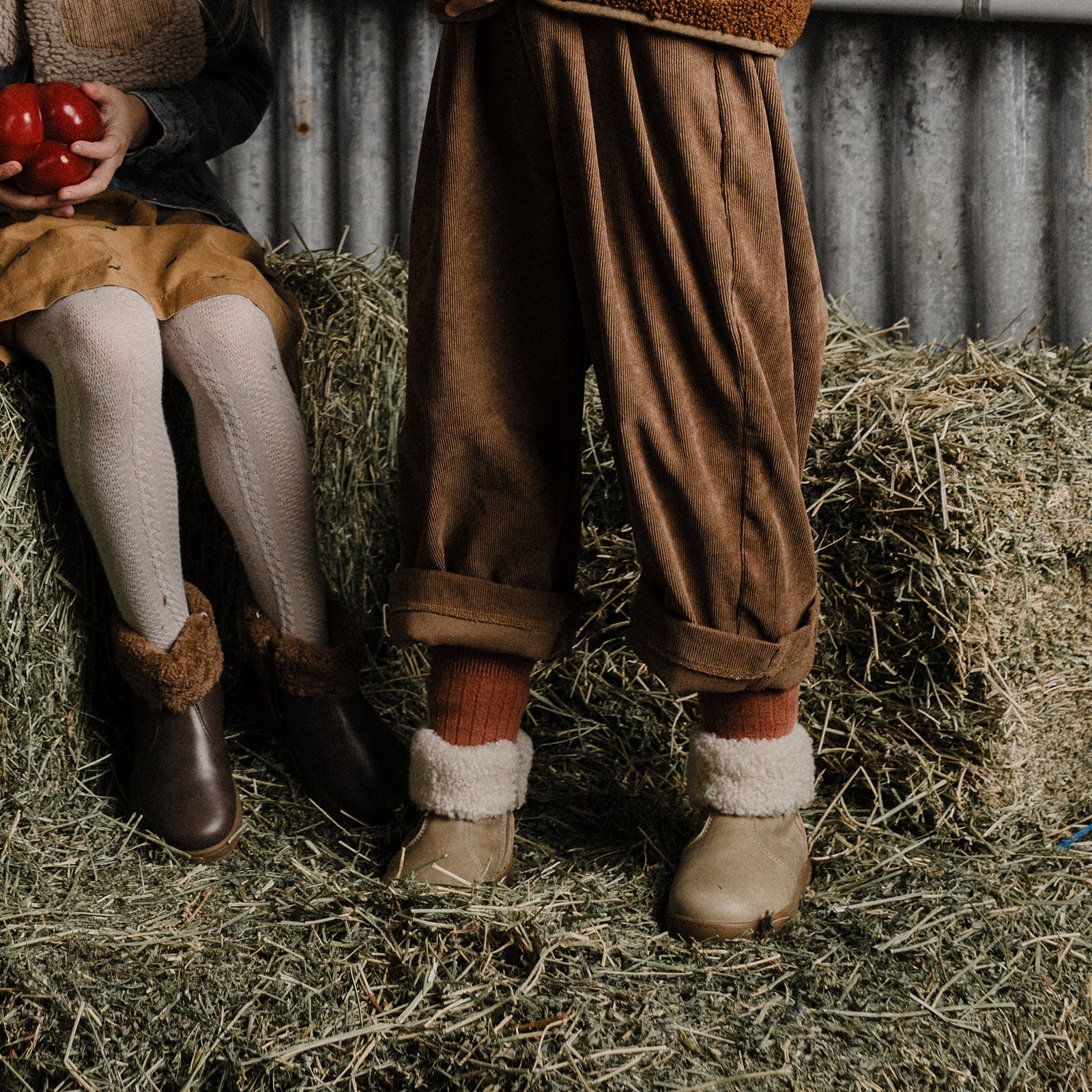 bianca brownish grey woolly kids leather kids shoes baby infants shoes Girls snow boots kids shoes Kids ugg boots