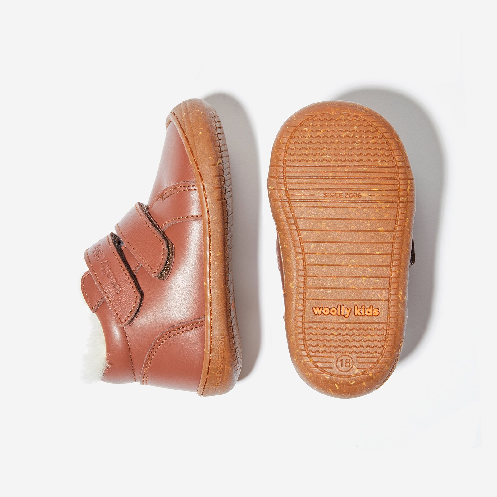 fur mini neve reddish brown woolly kids leather kids shoes baby infants shoes Infant winter boots boys shoes Childrens boots