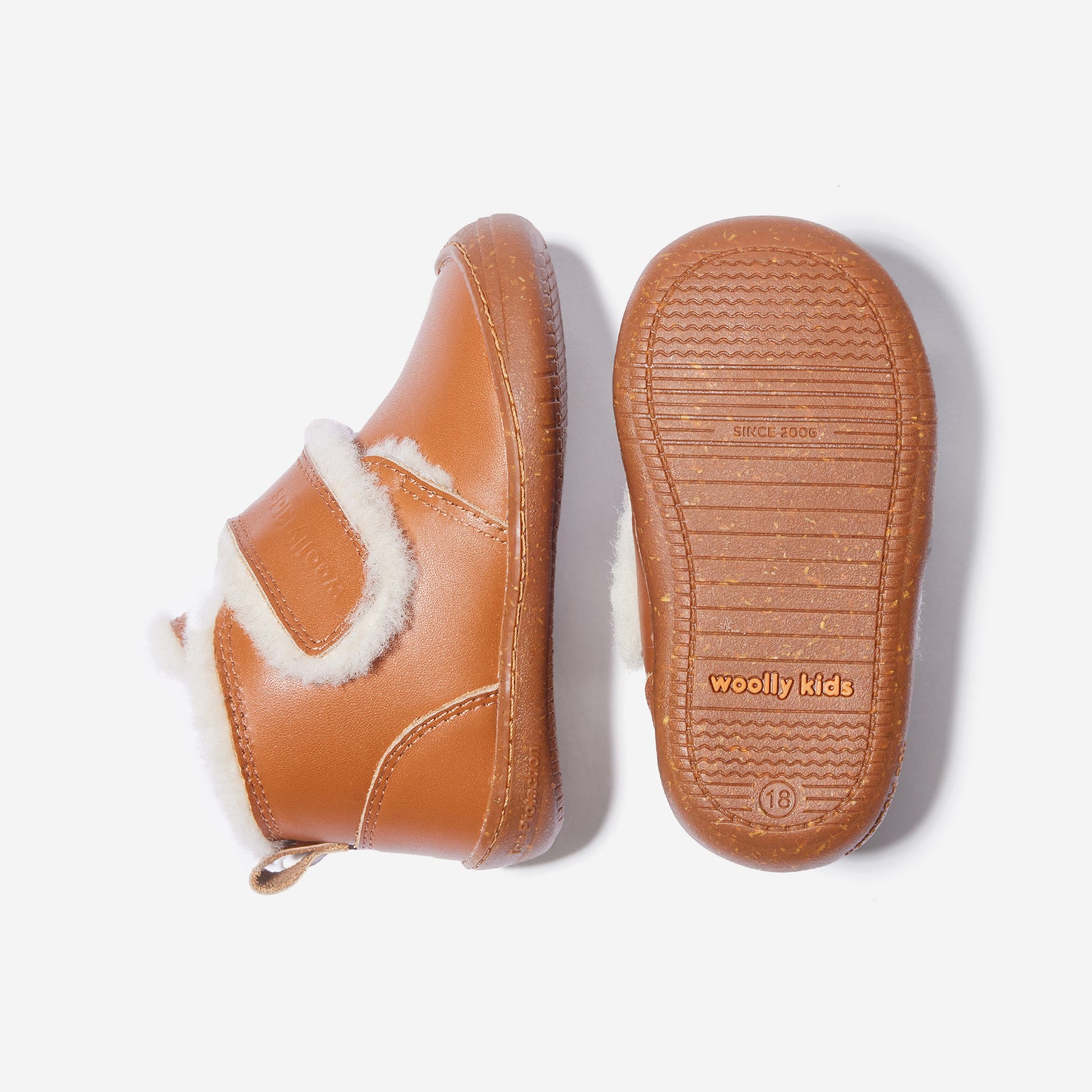 fur tartar chestnut brown woolly kids leather kids shoes baby infants shoes Winter boots childrens barefoot shoes Kids snow boots