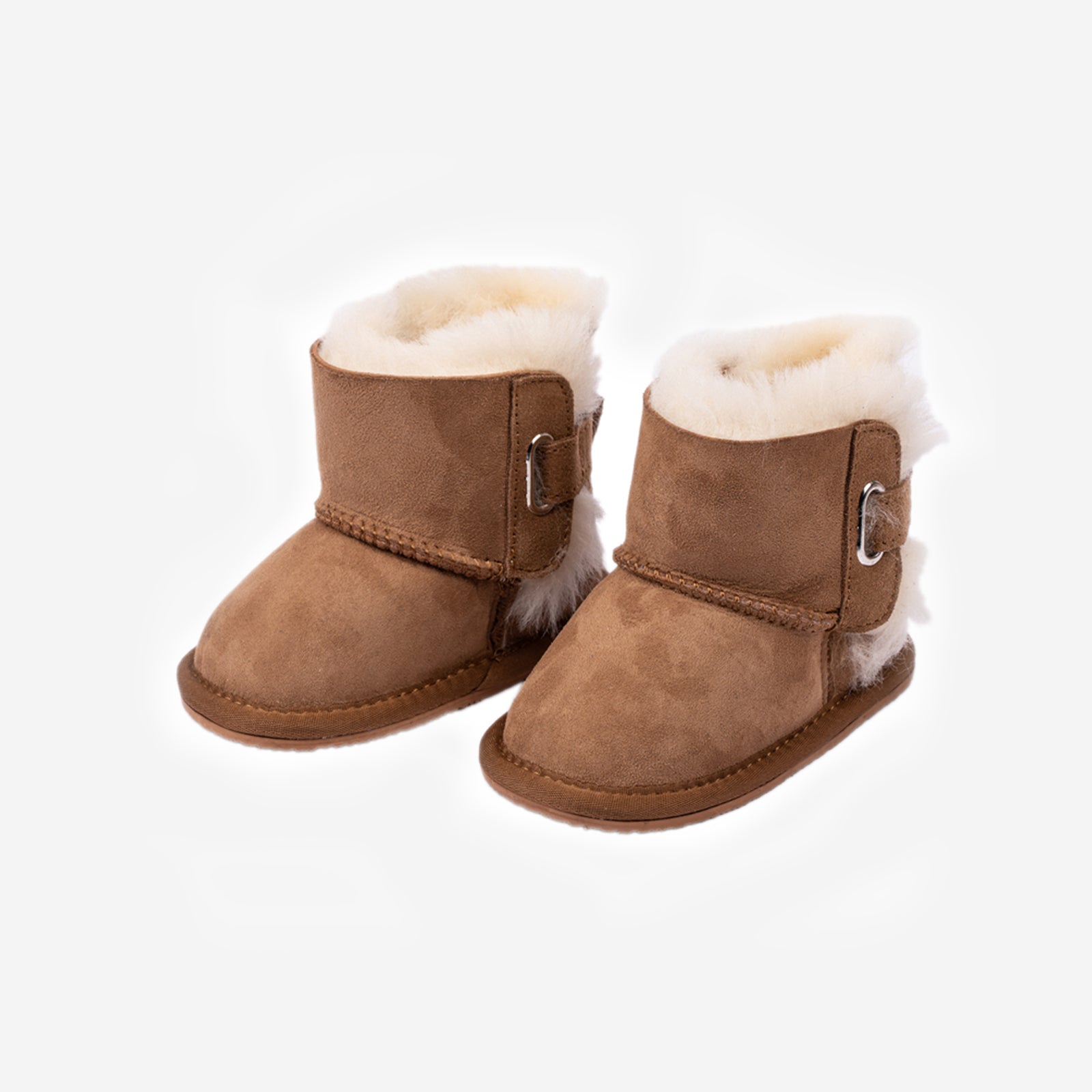 lock infants chestnut woolly kids leather kids shoes baby infants shoes Sheepskin size 1 shoes Kids boots