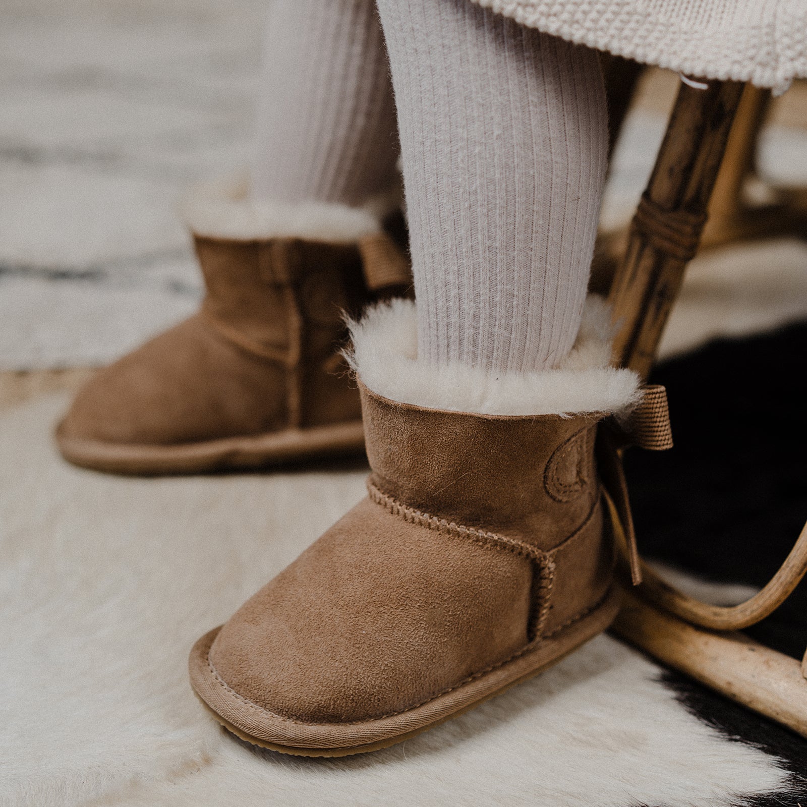 mini freeze chestnut woolly kids leather kids shoes baby infants shoes Girls snow boots kids shoes Kids ugg boots