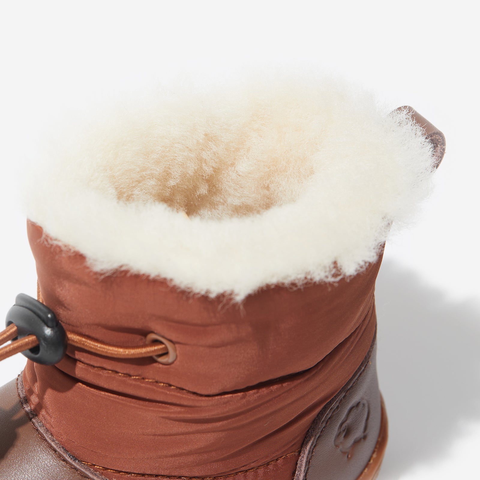 north cocoa brown woolly kids leather kids shoes baby infants shoes Girls snow boots kids shoes Kids ugg boots