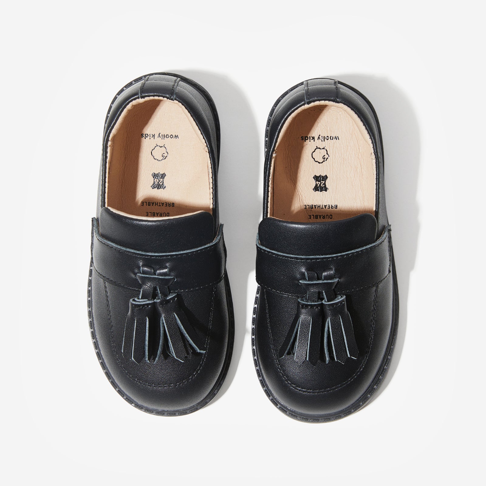 school shoes tassel woolly kids autumn infant leathr shoes infant barefoot shoes first shoes baby shoes girl