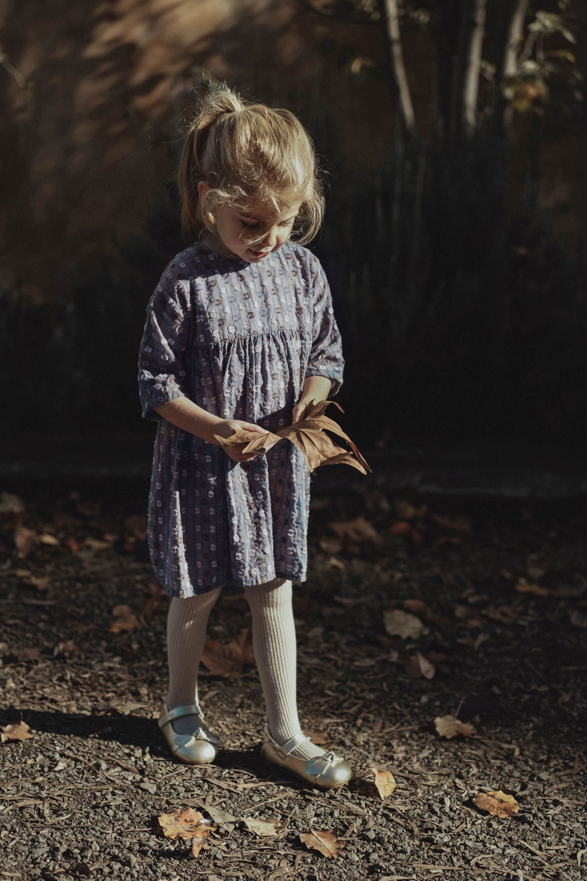 wirrawirra childrens store vintage polka dot dress navy blue polka dot 24 Autumn Autumn Dresses Girls New Arrivals Skirts Spring