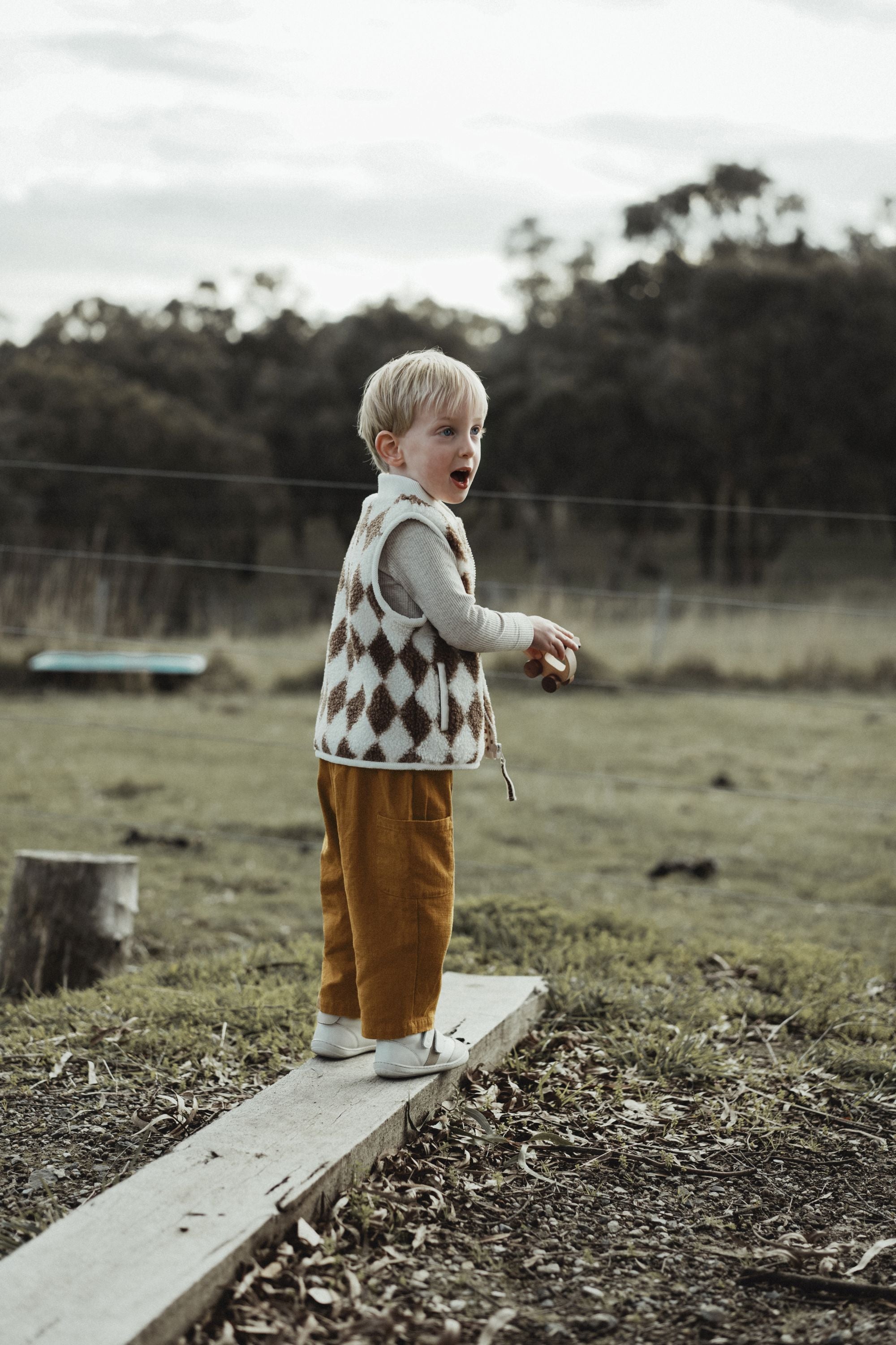 wirrawirra newborn outfit double pocket pant caramel 24 Autumn Autumn Boys Girls Leggings New Arrivals Spring Trousers