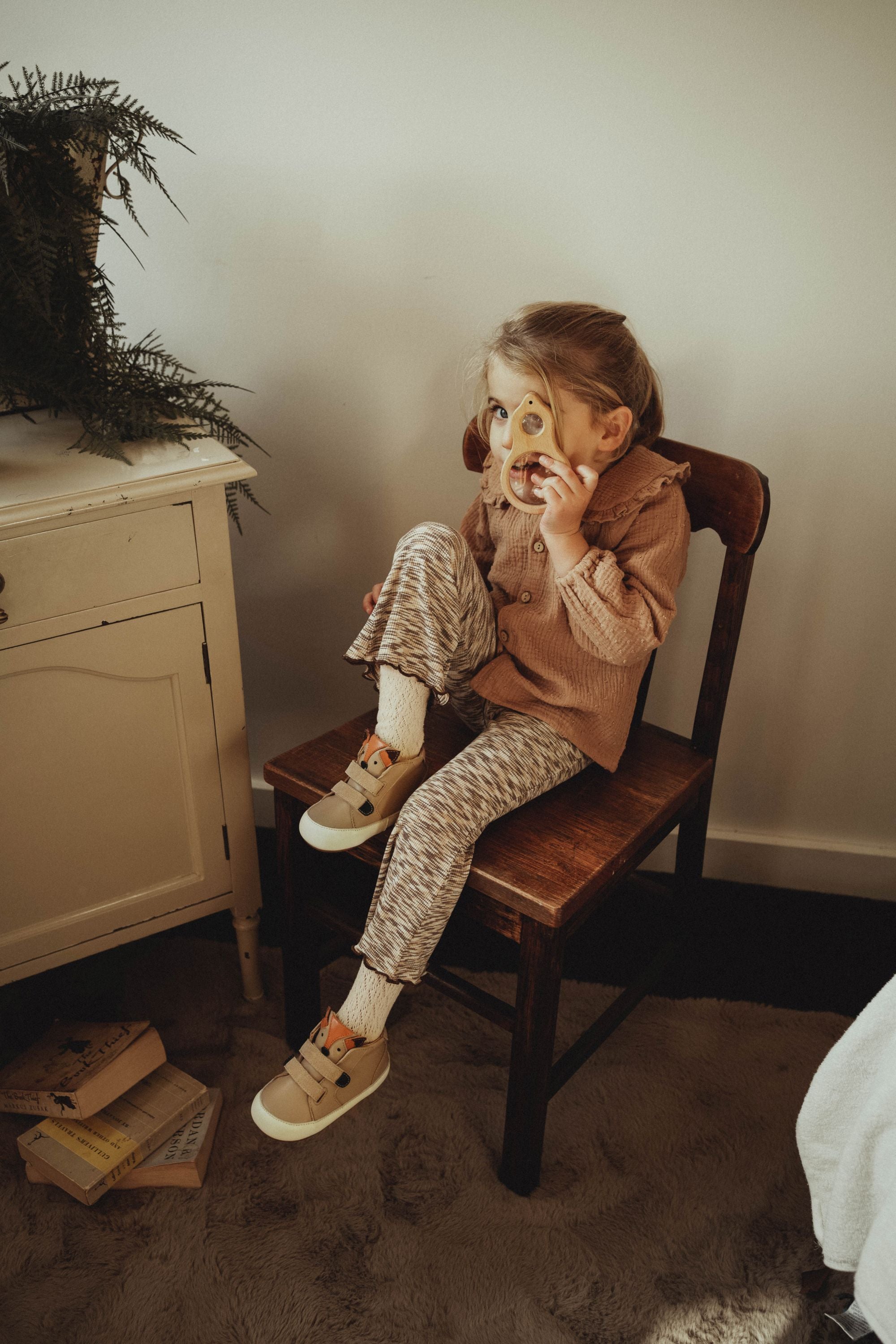 wirrawirra newborn clothes double layer crepe blouse caramel 24 Autumn Autumn Blouses Girls New Arrivals Shirts Spring