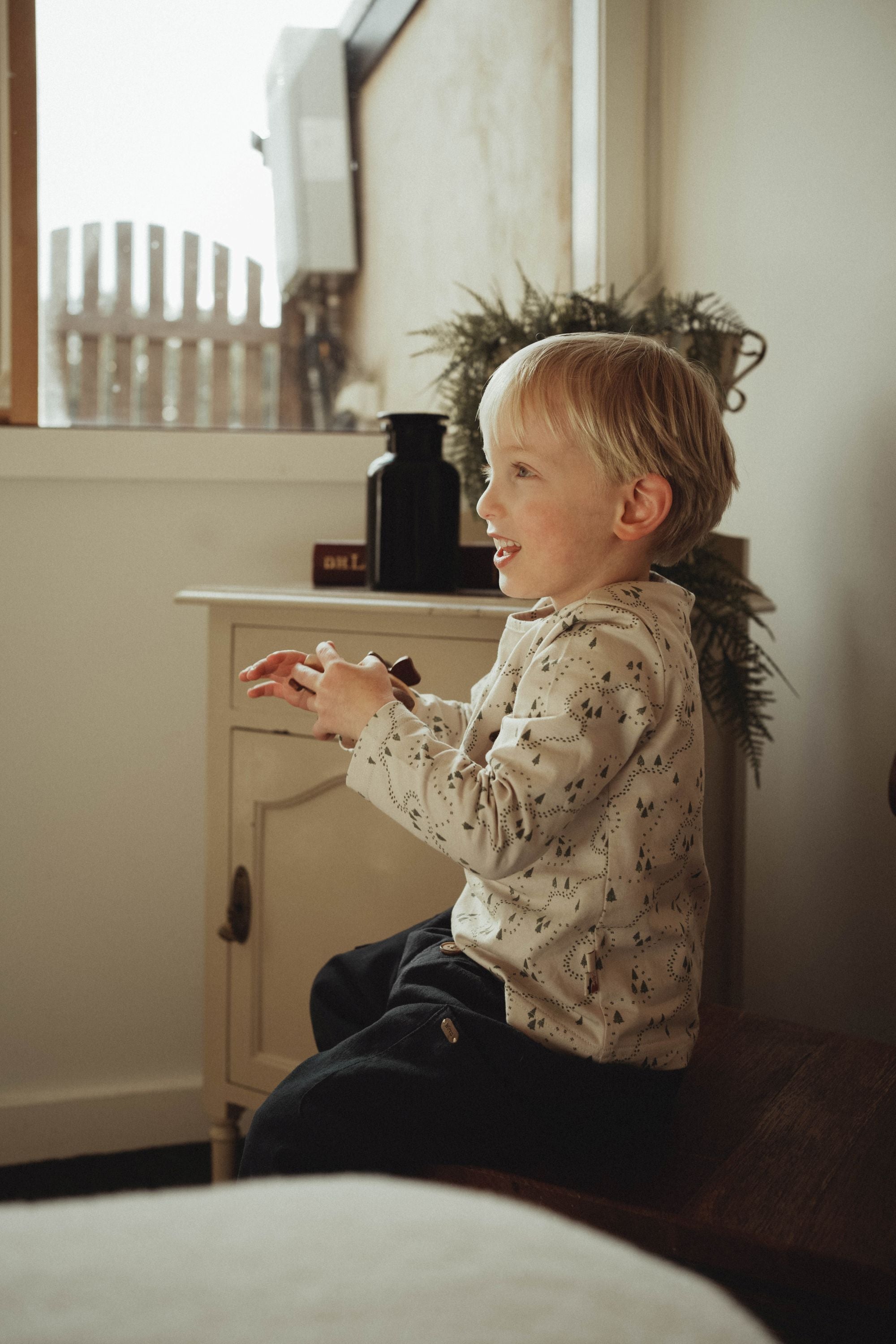 wirrawirra toddler girl clothes printed long sleeve t shirt forest 24 Autumn Autumn Boys Essentials Girls New Arrivals Spring