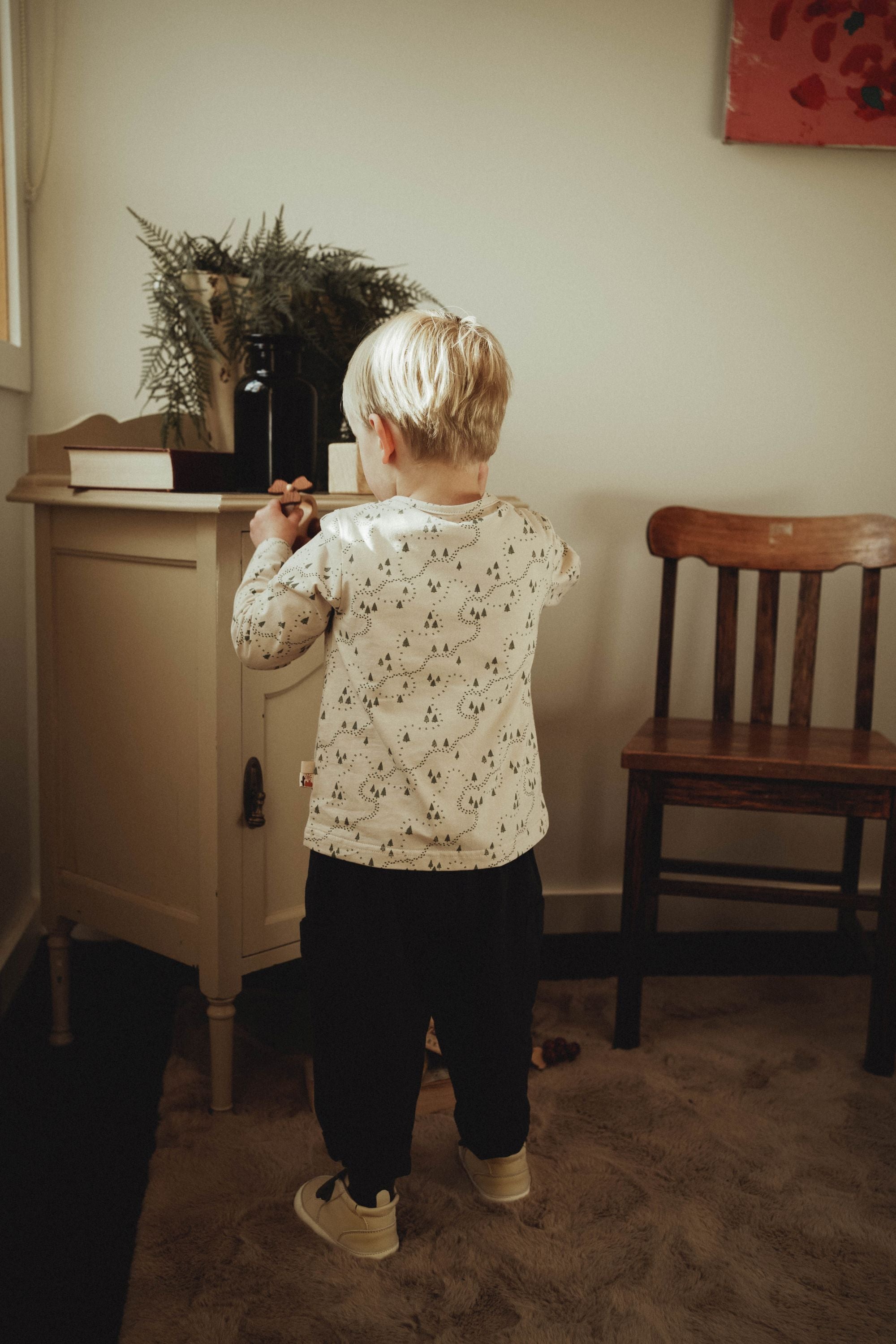 wirrawirra baby dress printed long sleeve t shirt forest 24 Autumn Autumn Boys Essentials Girls New Arrivals Spring